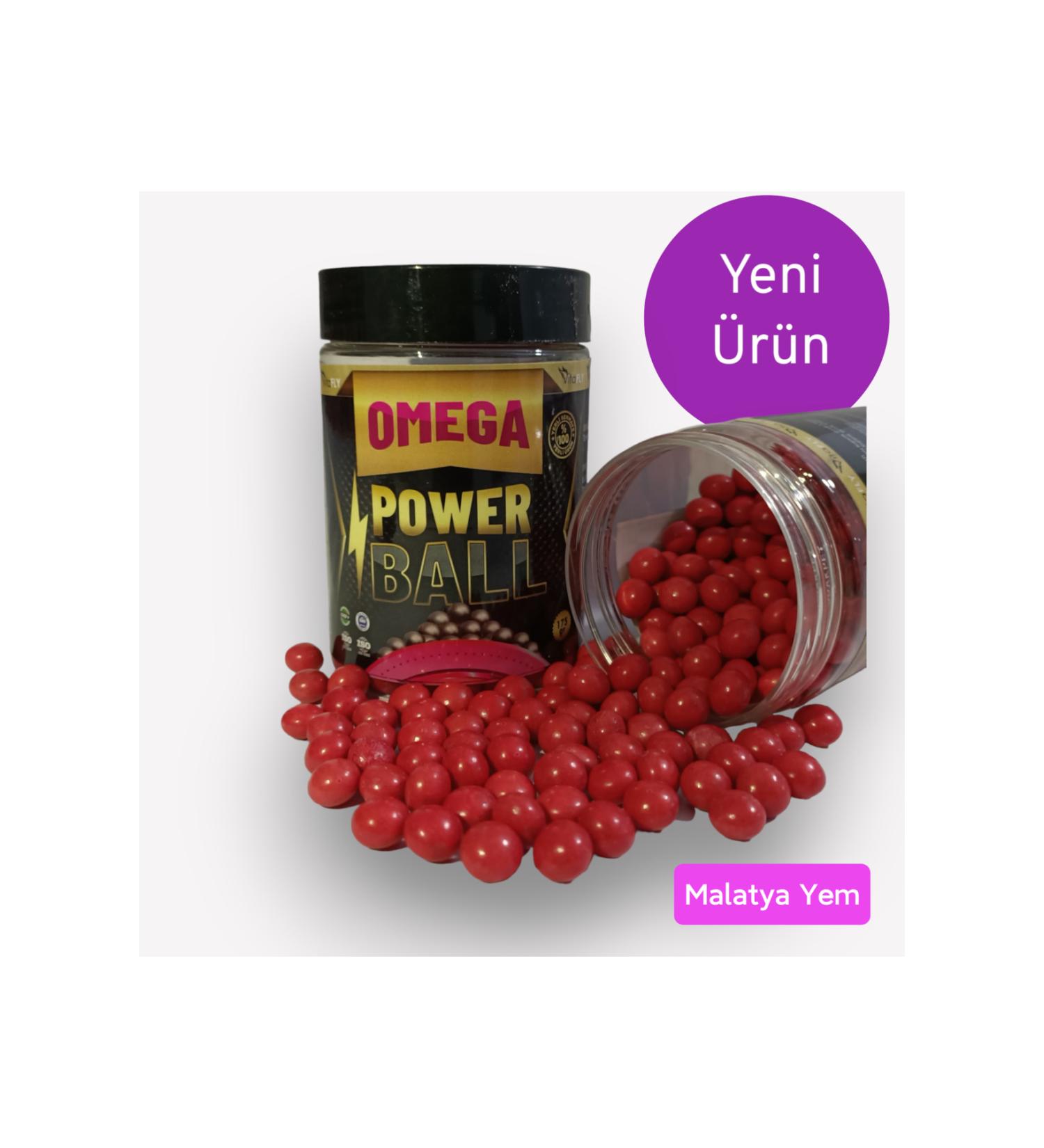 MALATYAYEM Omega Power Ball - Omega 3- Omega 6 - Powerful Mix - 175 Grams