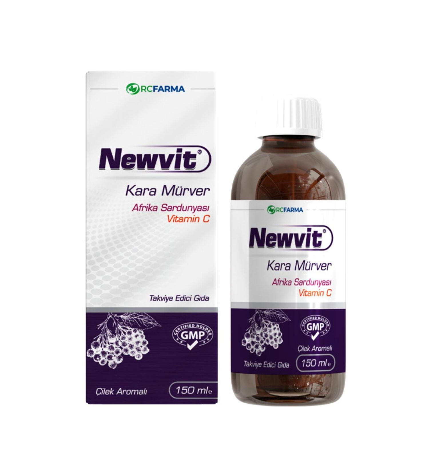Newvit Black Elderberry 150 ml