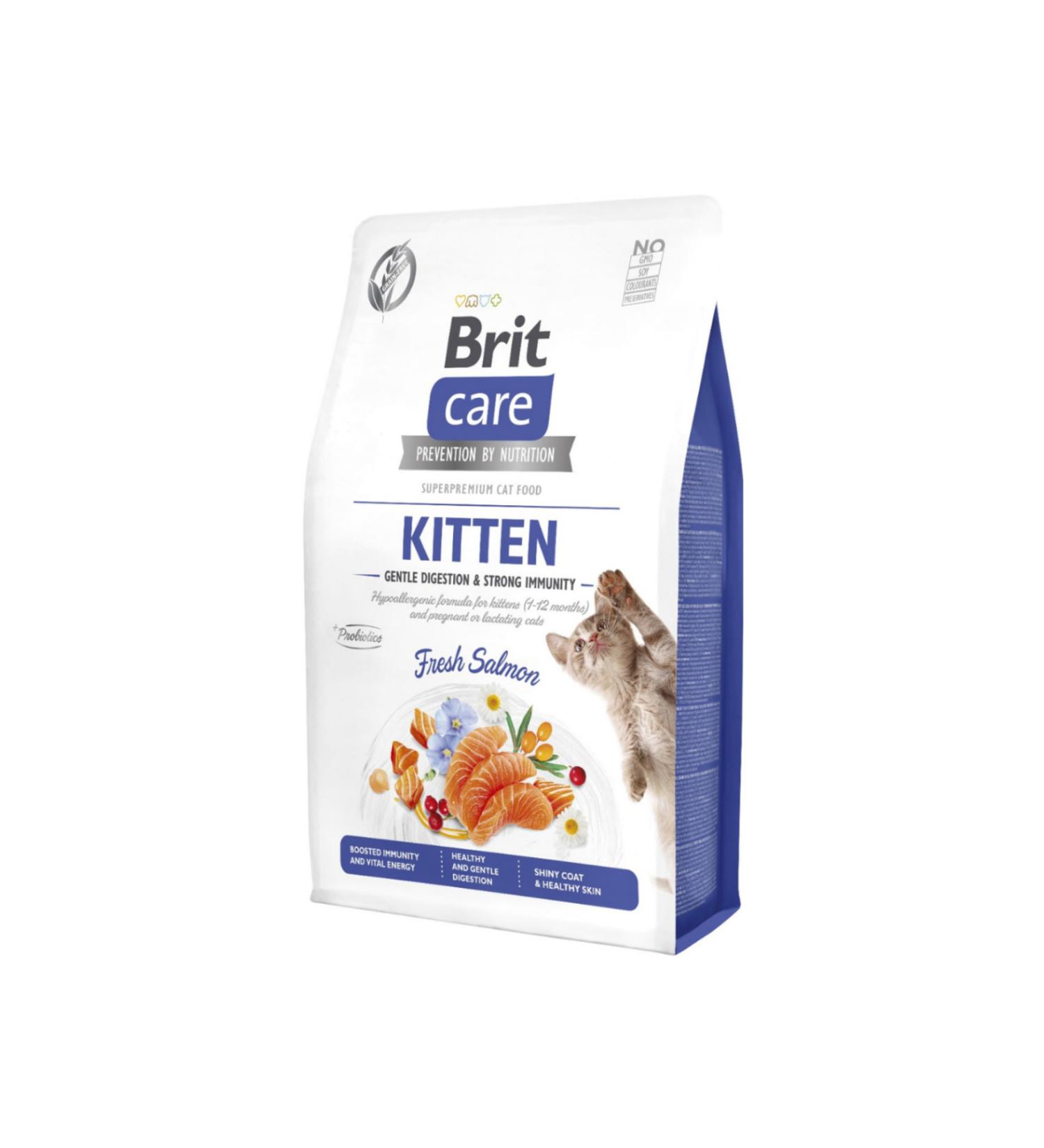 Care Kitten Gentle Digestion & Strong Immunity Salmon Grain-Free Kitten Cat Food 7 Kg