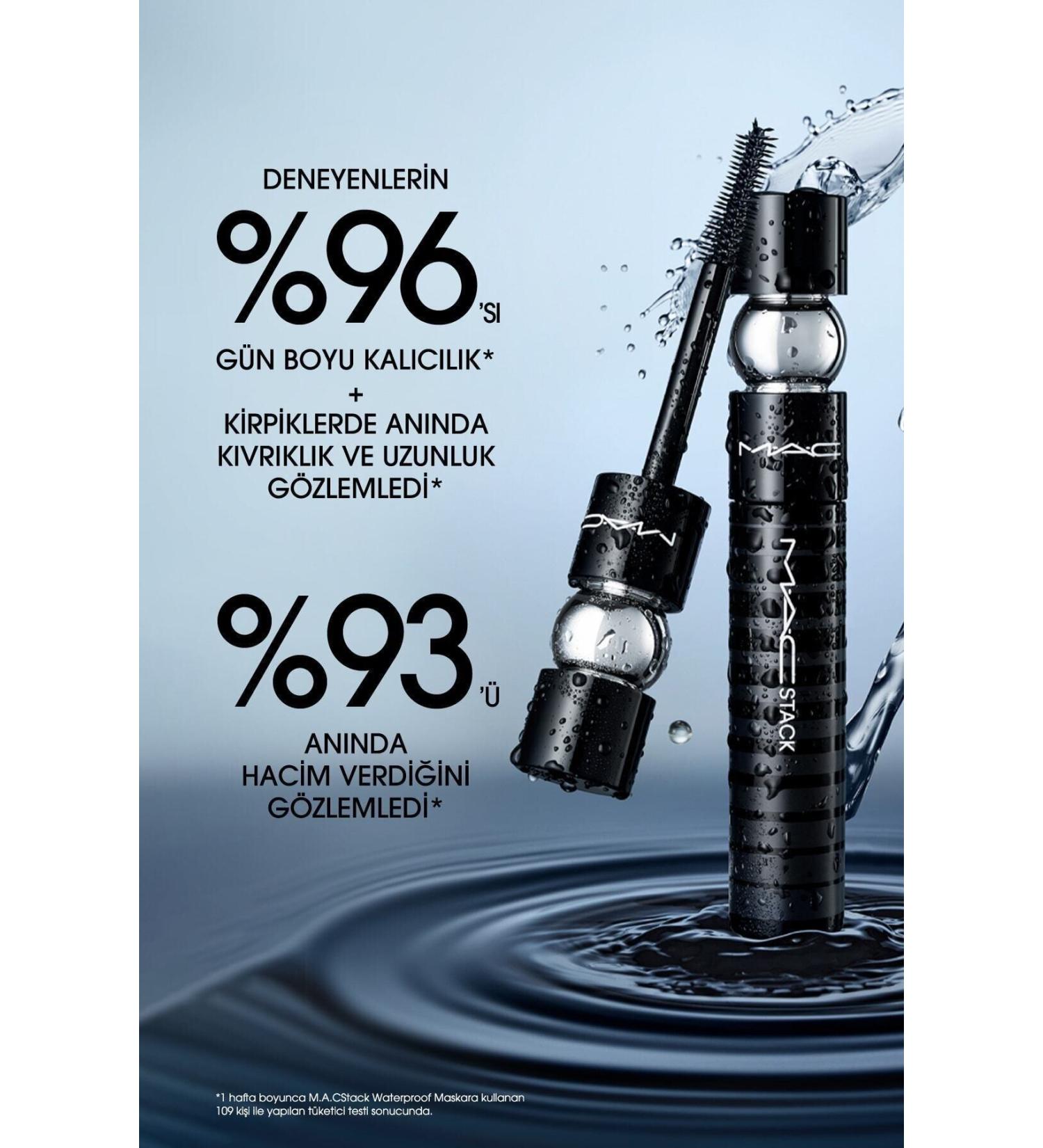 Mac WE GHTLESS M A CSTACK WATERPROOF BLACK STACK MASCARA 12 /ML. PSSN183 - Buy Online on GoSupps.com