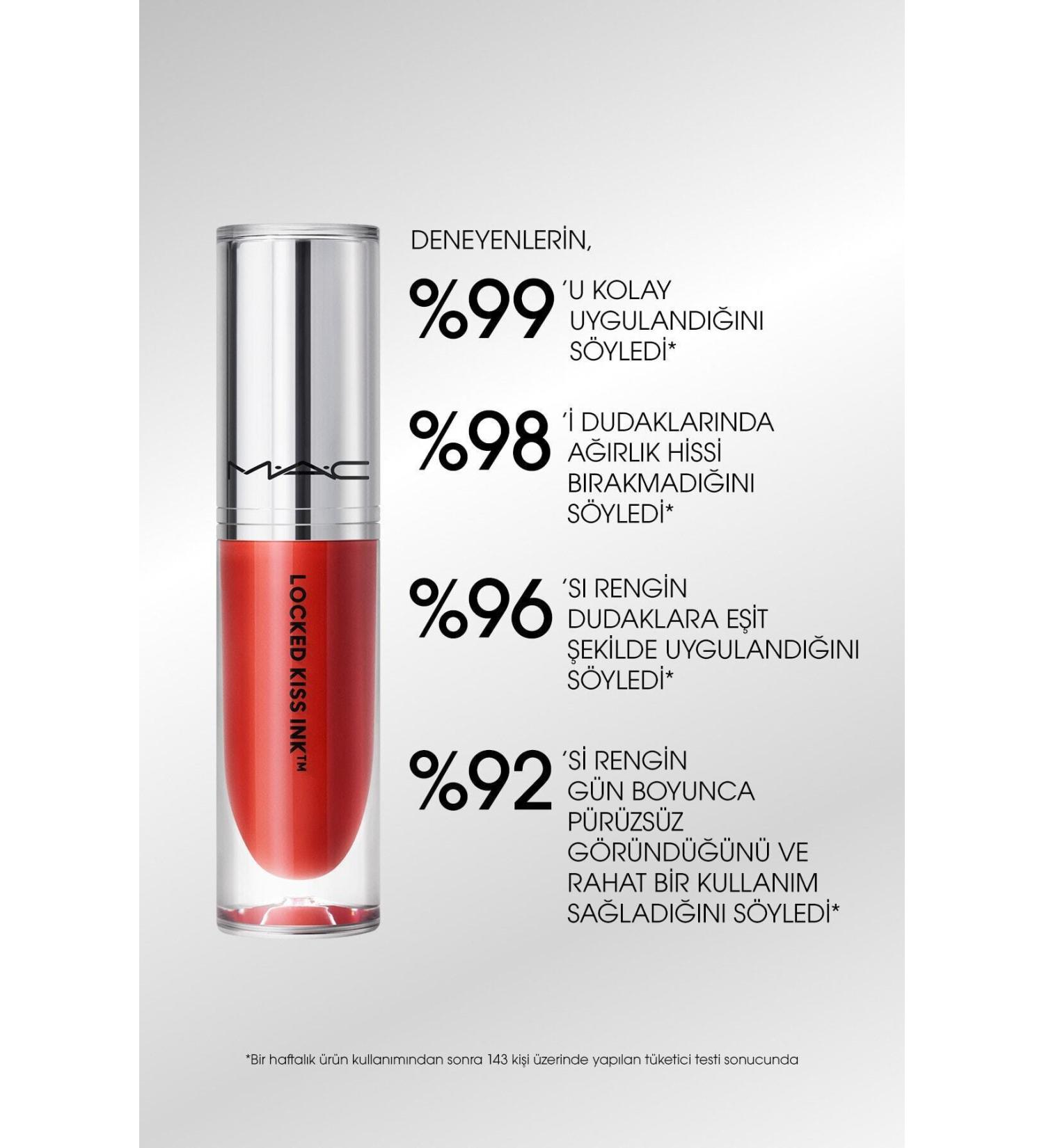 Mac 24HR LIQUID MATTE LIPSTICK - DECADENCE - 4ML Lipstick