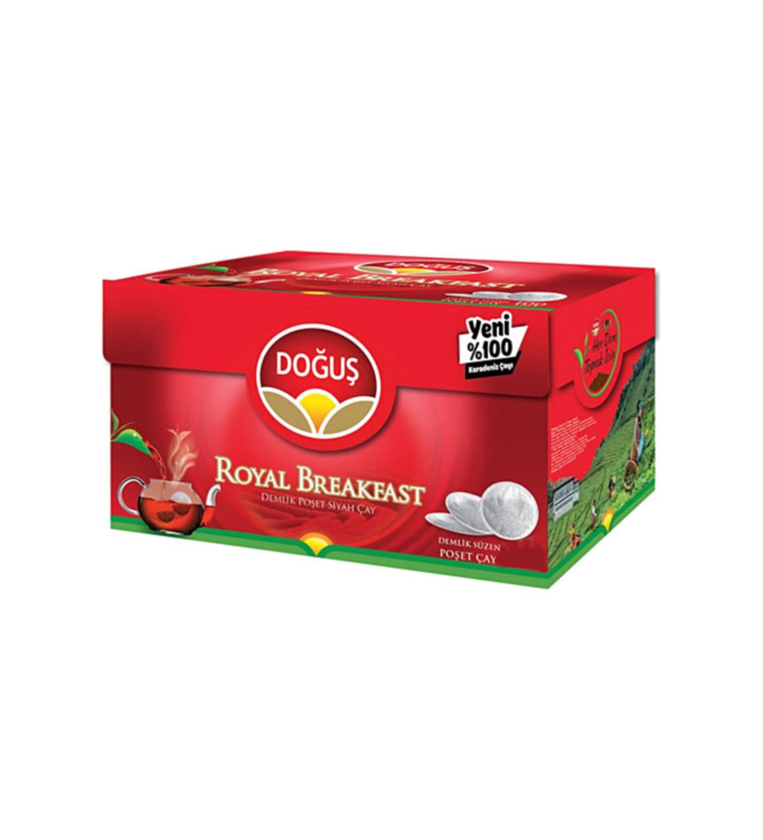 Dogus Royal Breakfast Teapot Tea Bag 500x3.2 Grams