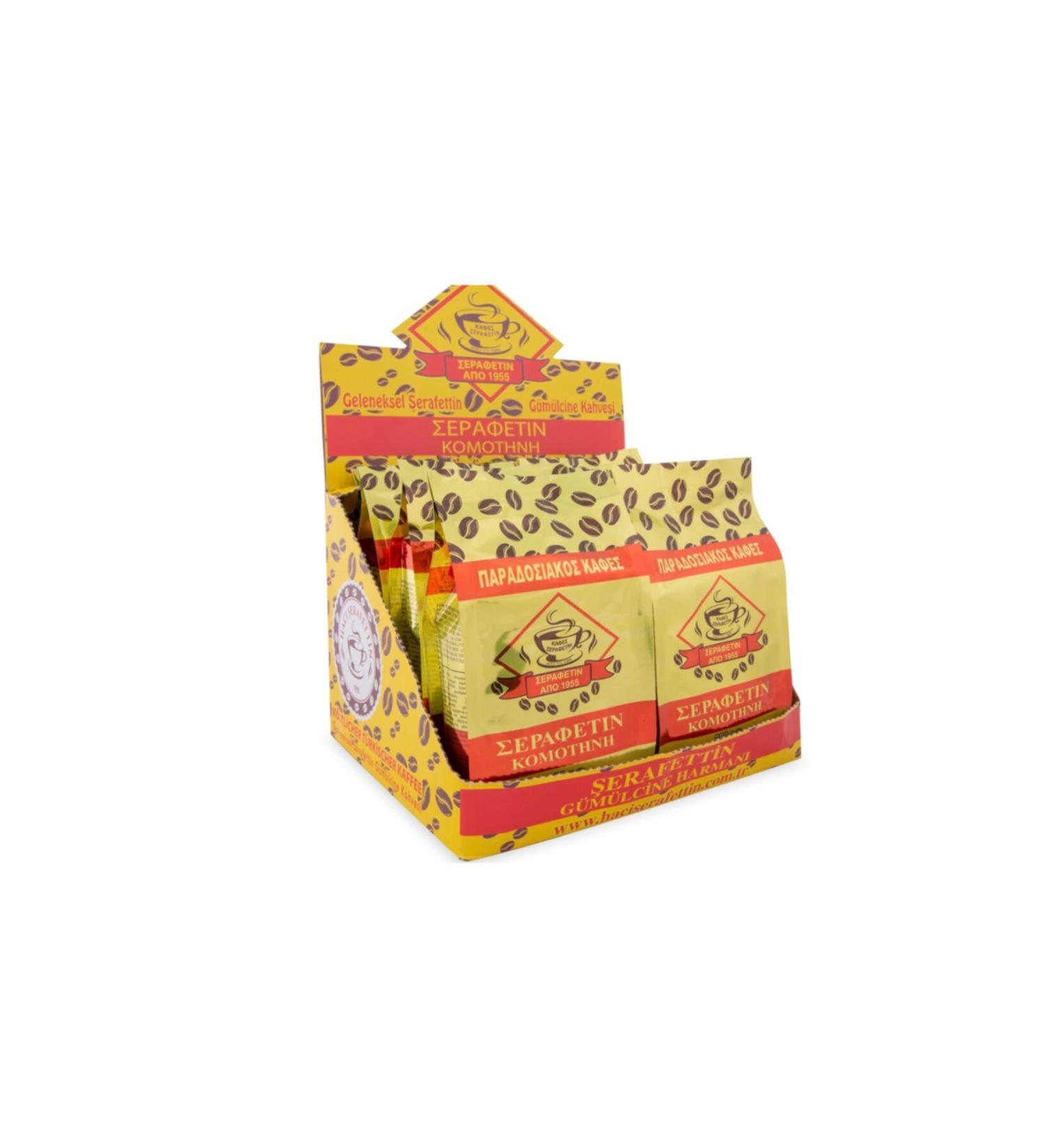 Hac erafettin Dry Coffee erafettin Komotini 200gr X 5 Pieces Turkish Coffee