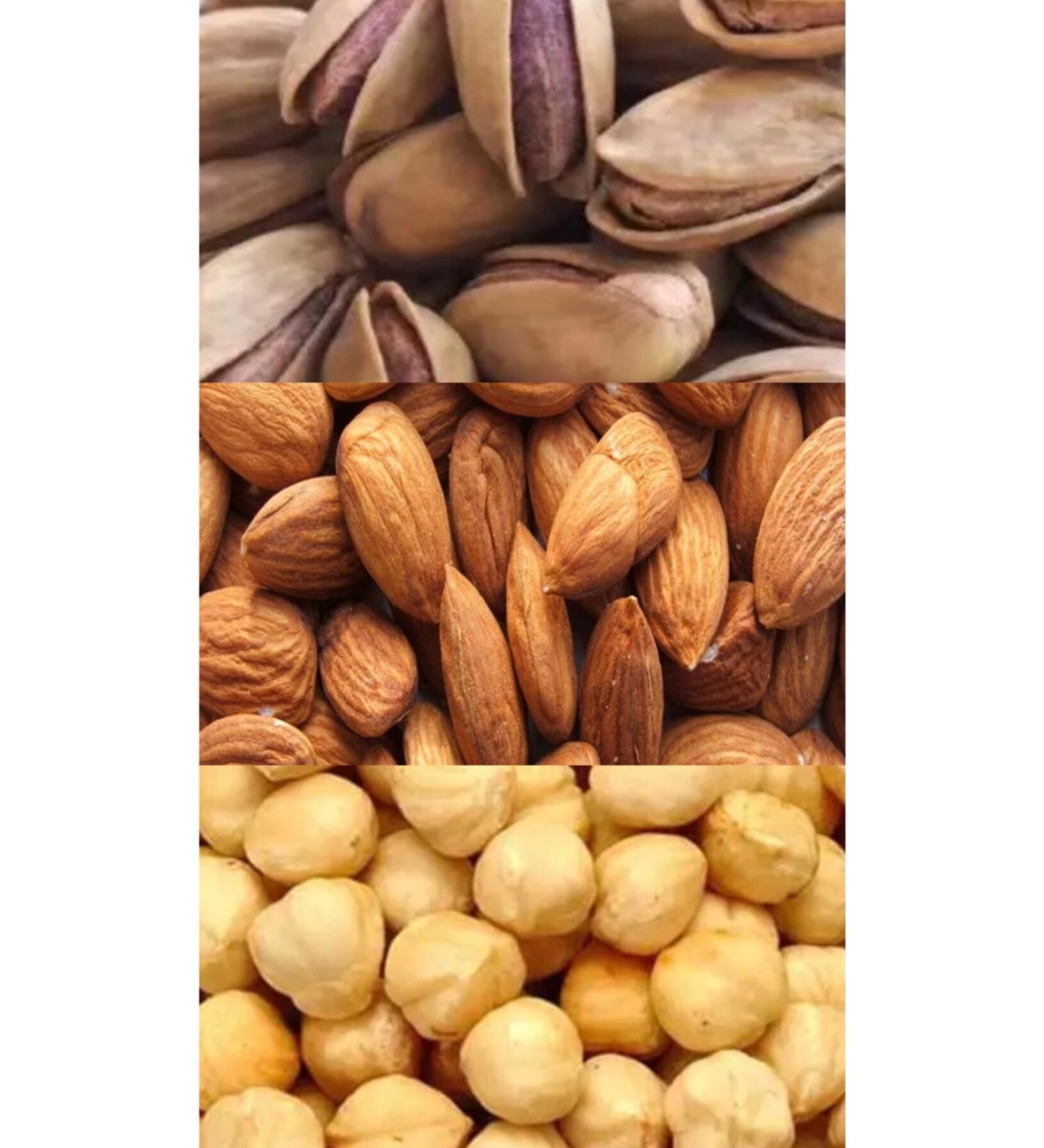 Dried Mixed Nuts (ALMOND PISTACHIO HAZELNUT) 250g