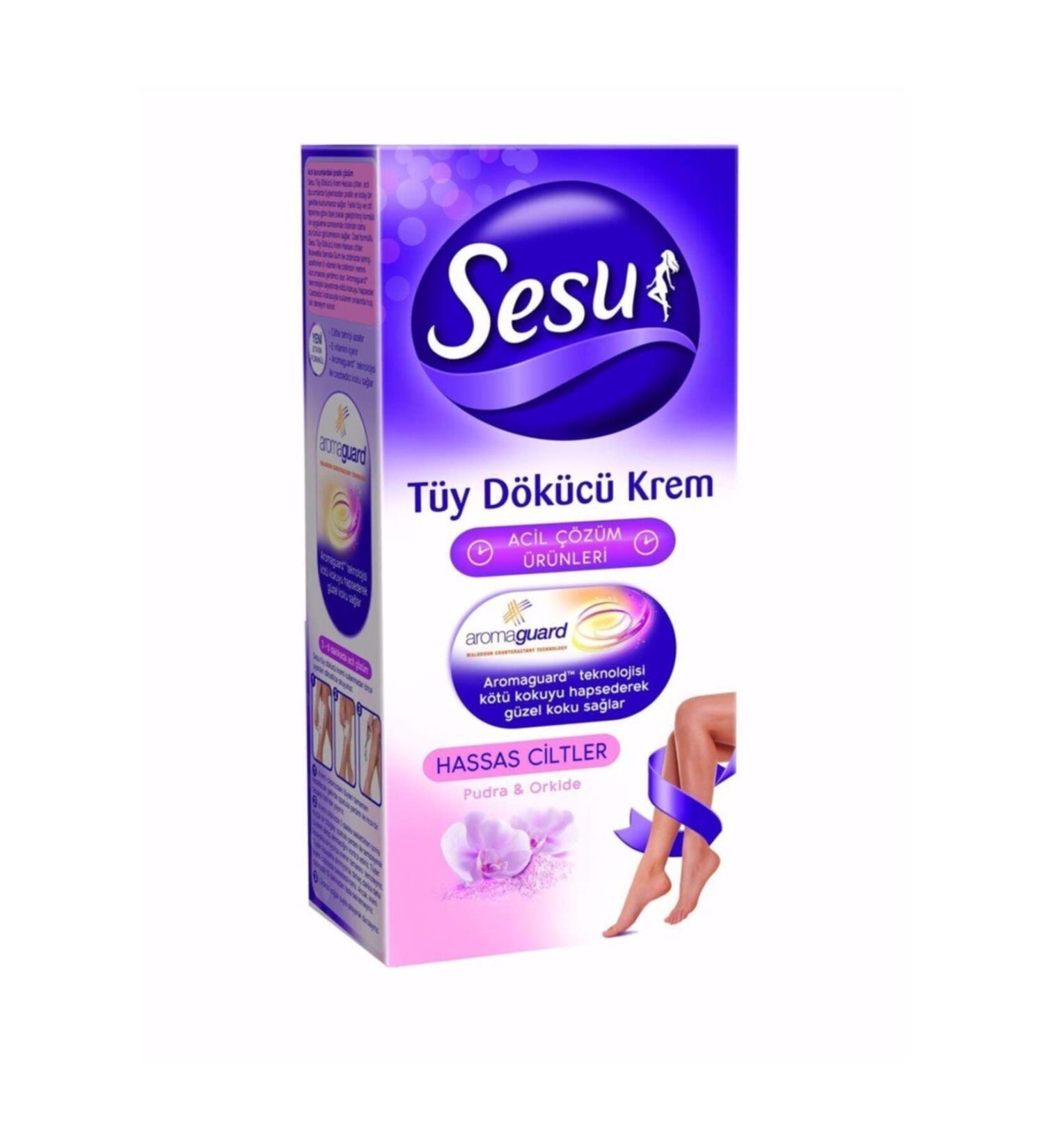 Sesu Hair Removal Cream for Sensitive Skin 40 ml