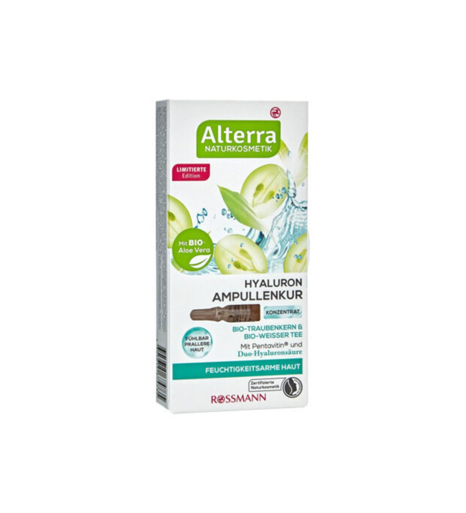 Alterra Concentrate Ampoule Cure Hyaluron Content - For Skin Types That Need Moisture 7x1 Ml