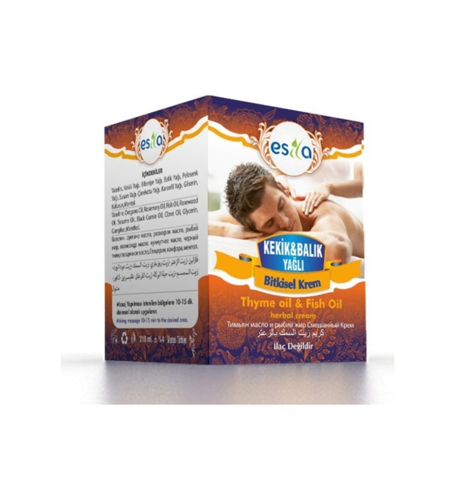 ES LAA Thyme and Fish Oil Massage Cream