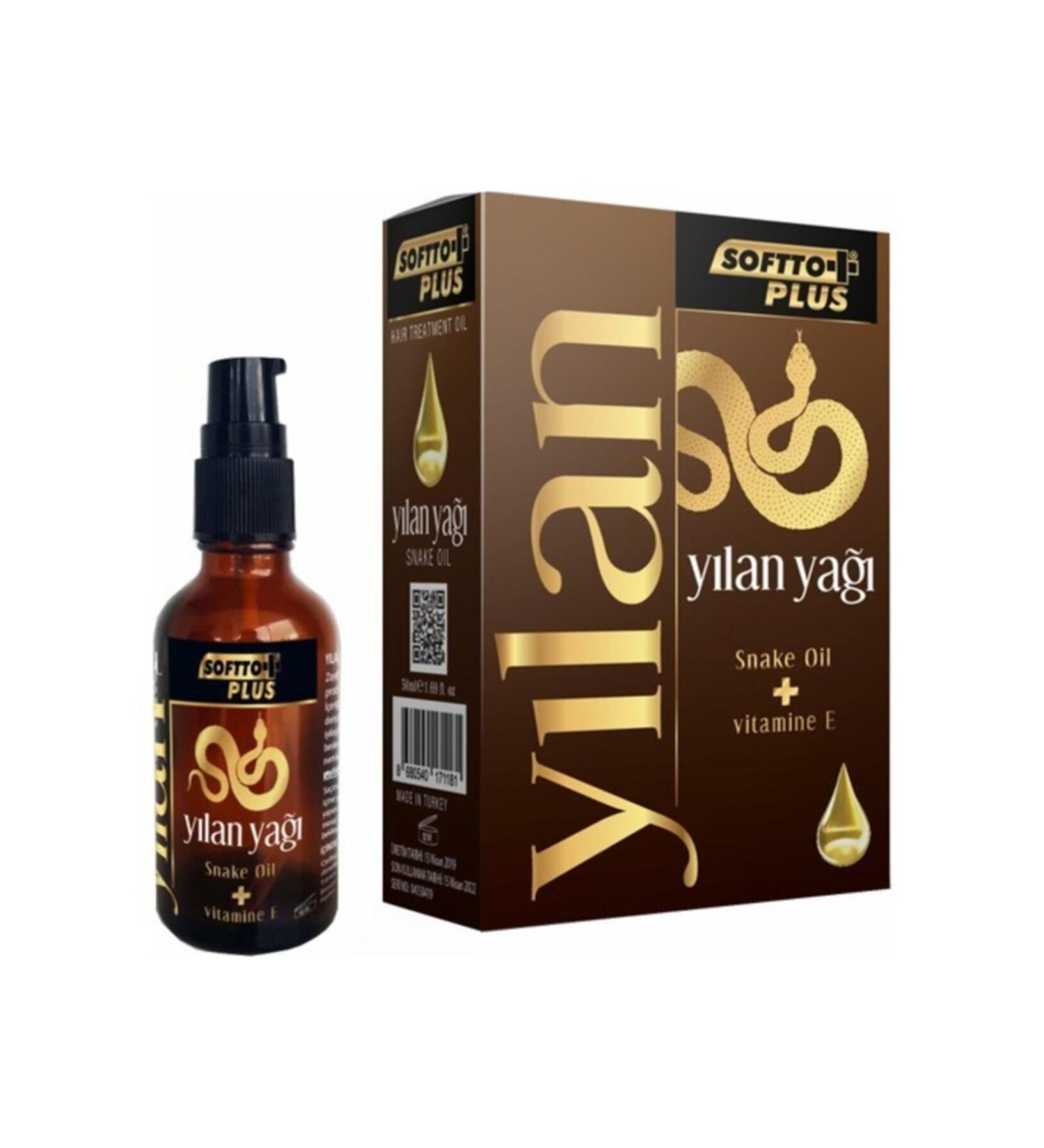 Softto Plus Snake Oil + Vitamin E Hair Care Oil