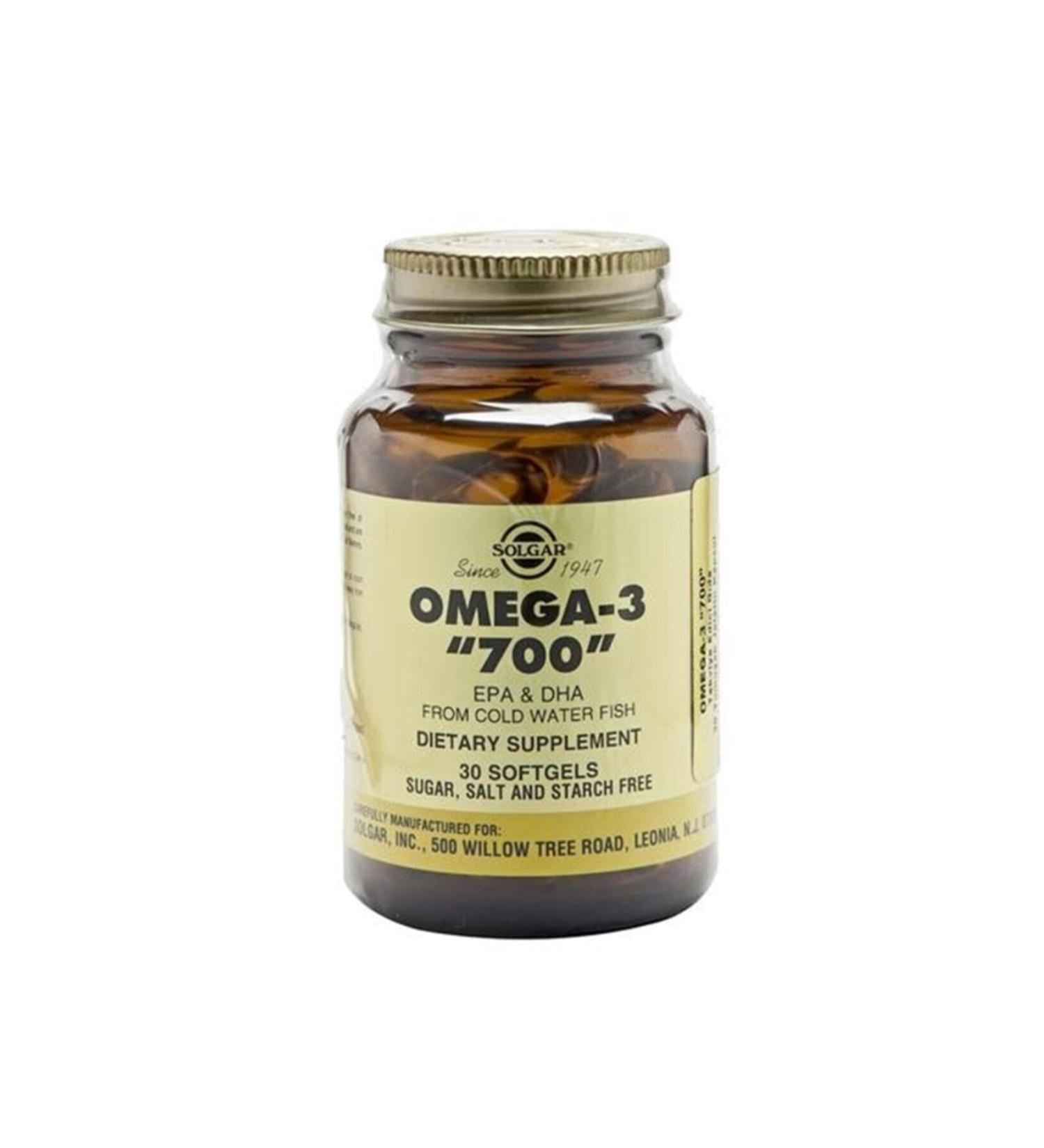 Solgar Omega 3 700 30 Soft Gel
