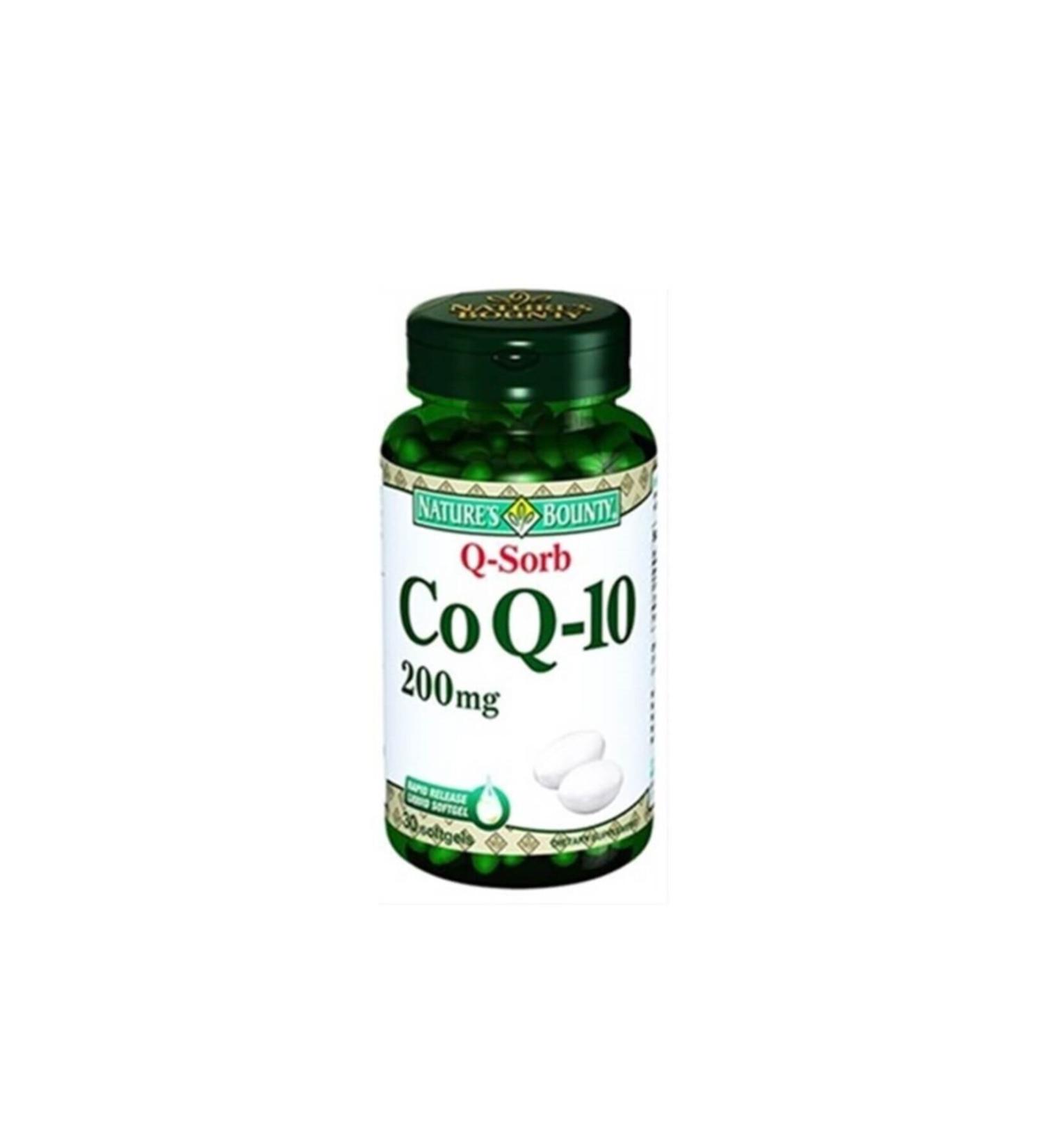 Natures Bounty Nature s Bounty Q-sorb Co Q- 200 Mg 30 Softgel