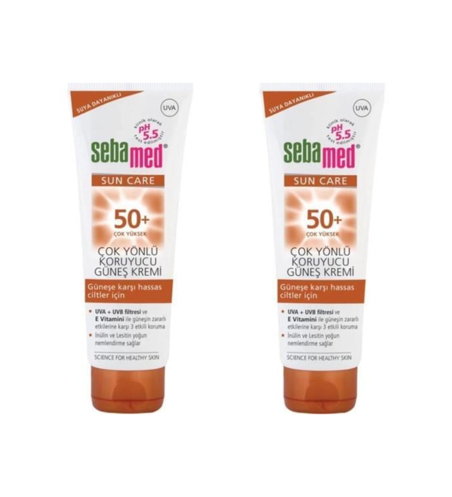 Sebamed Multi-Protection Sun Cream Spf 50 75 ml X2