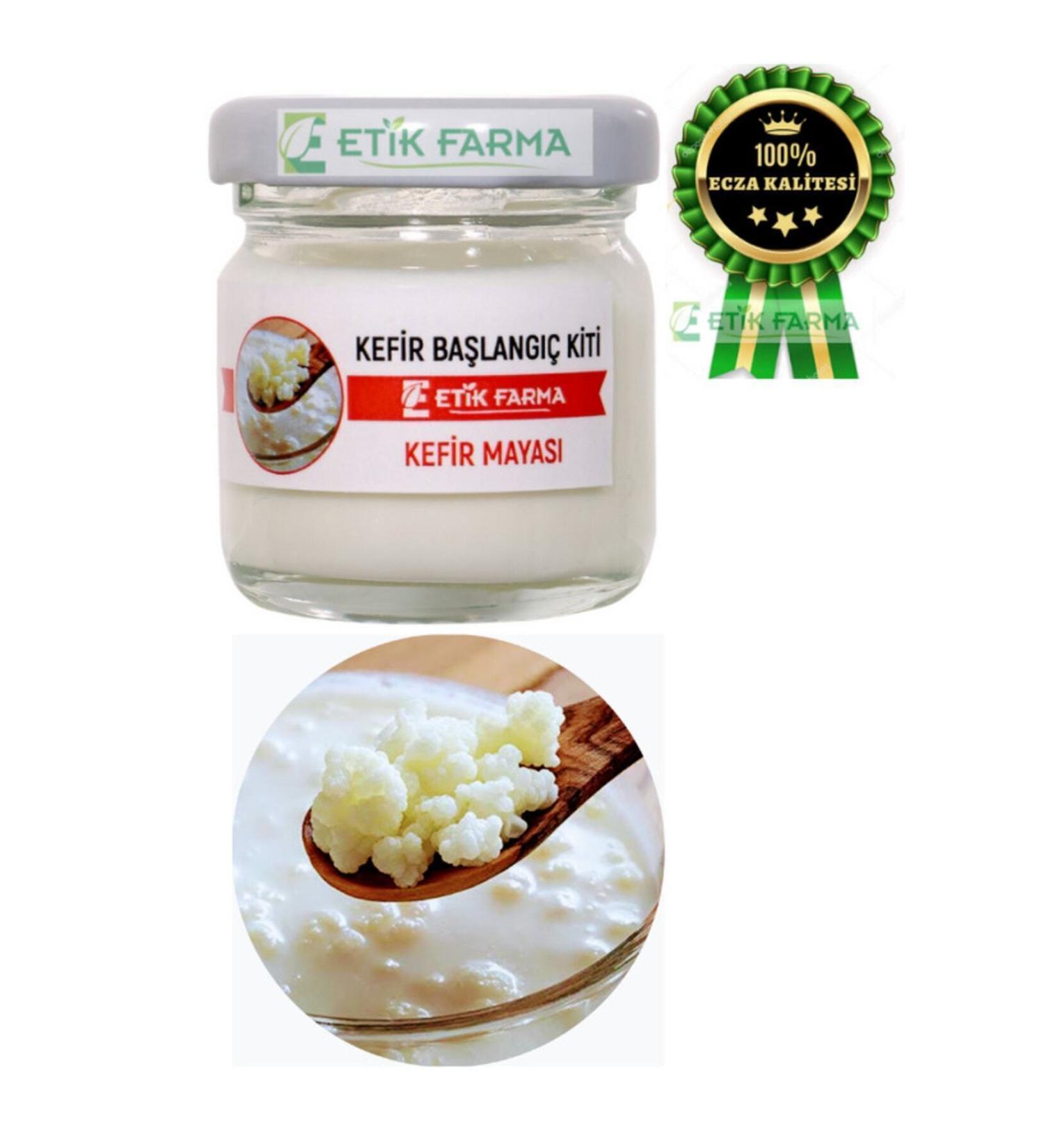 ET K-FARMA Special Production Organic Caucasian Milk Kefir Yeast Mini Starter Kit