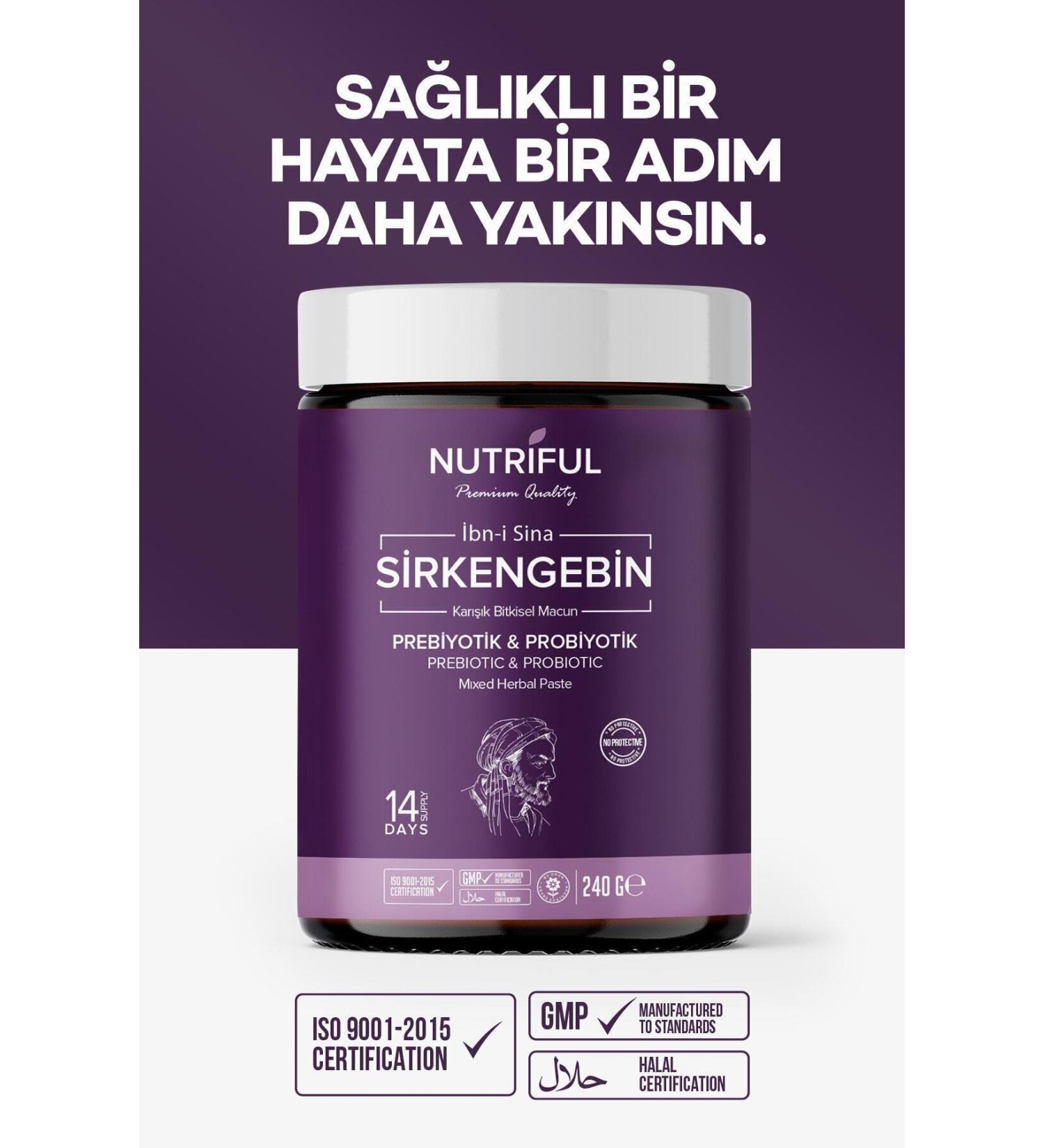 Nutriful Ibn-i Sina Sirkengebin Prebiotic Form Paste - Buy Online on GoSupps.com
