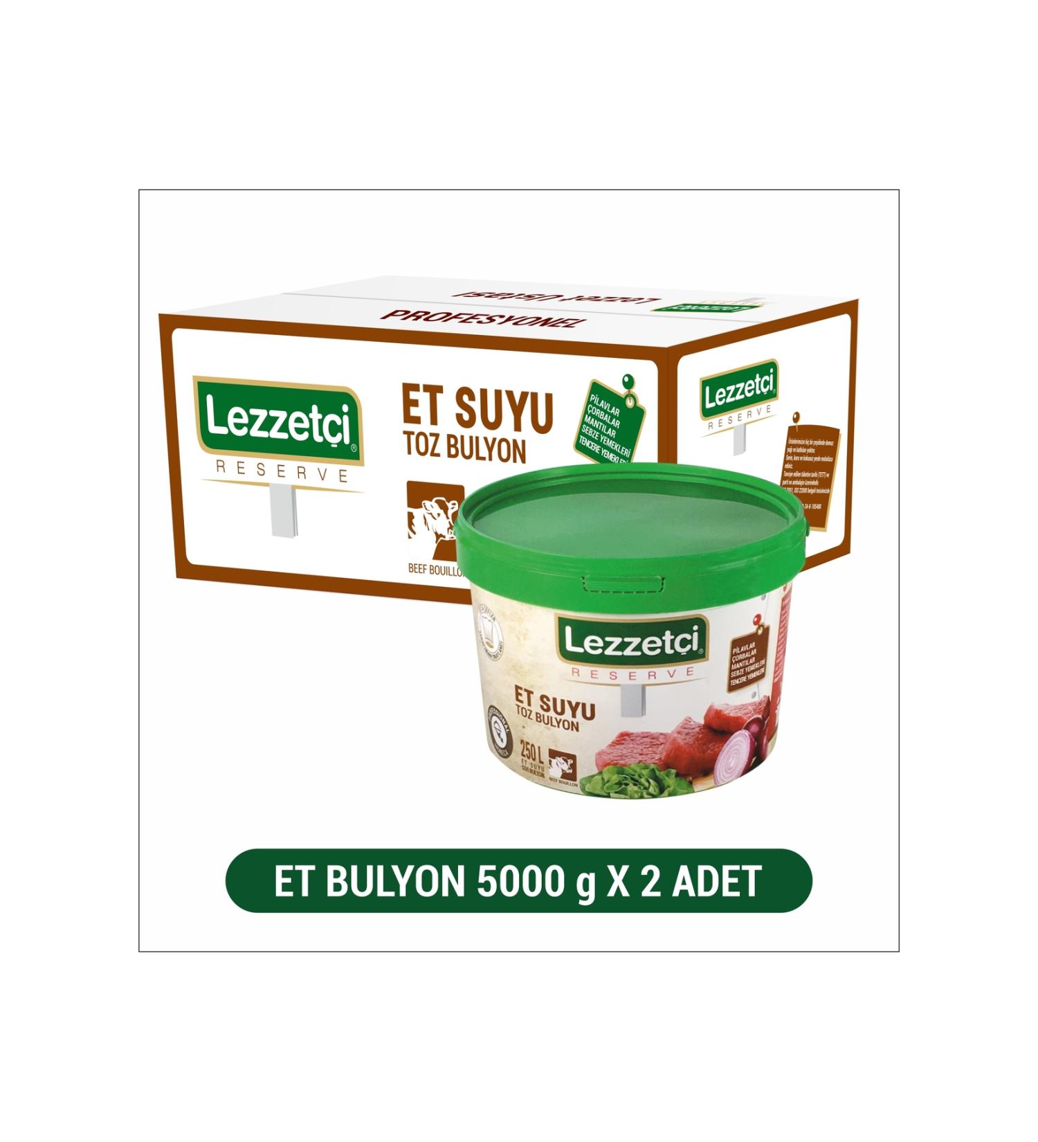 TASTE PACK - TASTE 2 PIECE SET MEAT BOUILLON 5 X 2 10KG