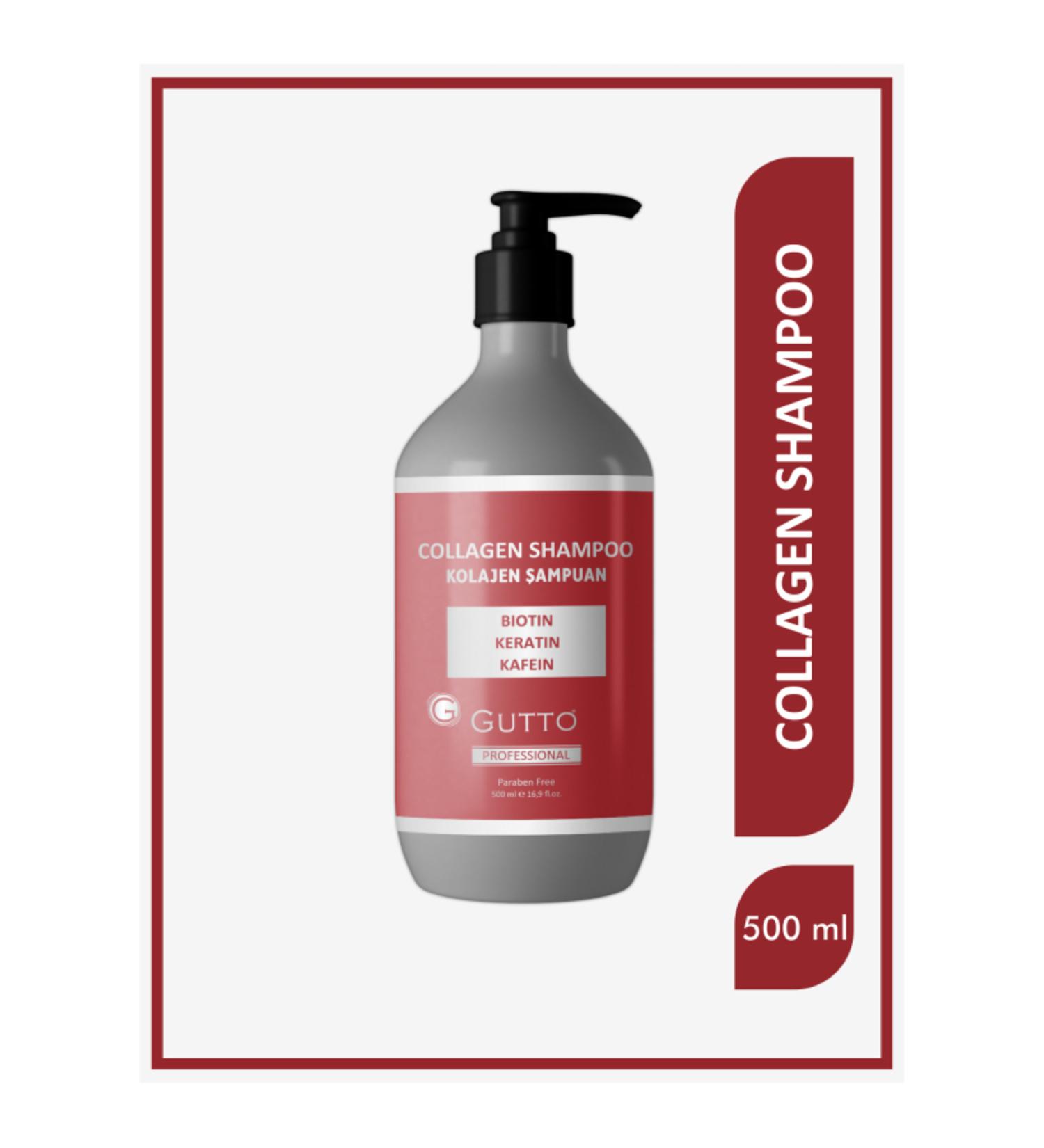 Gutto Anti Hair Loss Care and Nourishing Collagen Shampoo 500ml