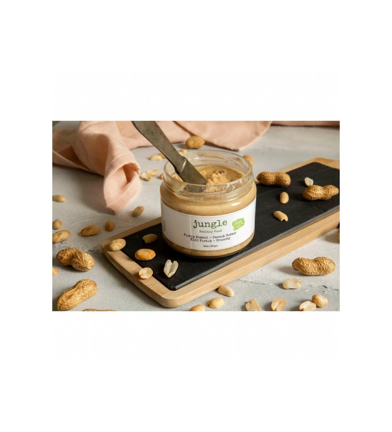 Plantland Pure Peanut Butter Crunchy 280gr