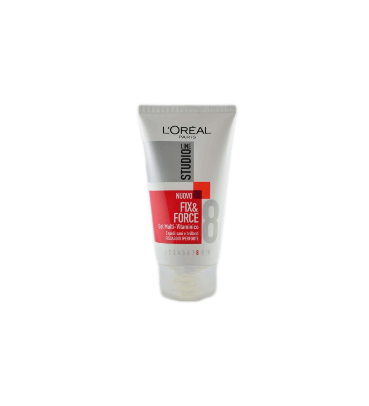 L'Oreal Paris STUDIO LINE FIX&FORCE MULTI VITAMIN GEL HYPER STRONG FIXING HAIR GEL 150 ML