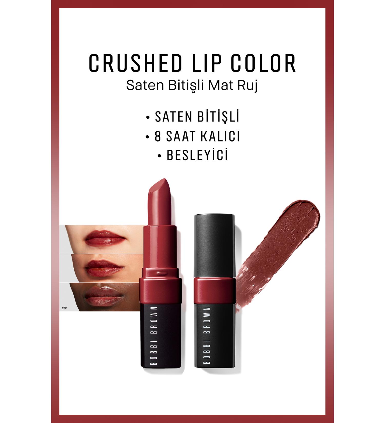 Bobbi Brown CRUSHED LIP COLOR / LIPSTICK FH17 3.4g RUBY PSSN195