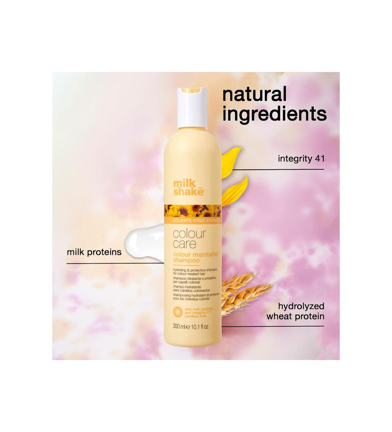 Milkshake Milk Shake Color Maintainer (For Dyed Hair) Shampoo 300 ml (SULFATE FREE) 8032274147725 - Buy Online on GoSupps.com