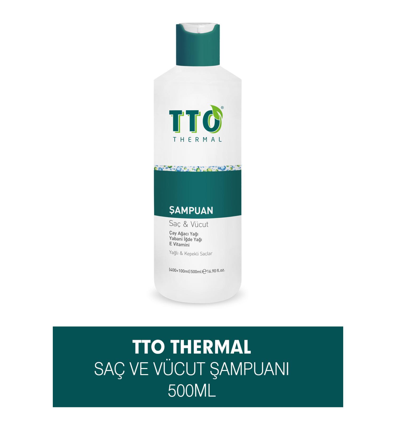 Tto Hair and Body Shampoo 500 ml White (TEA TREE OIL) - Buy Online on GoSupps.com