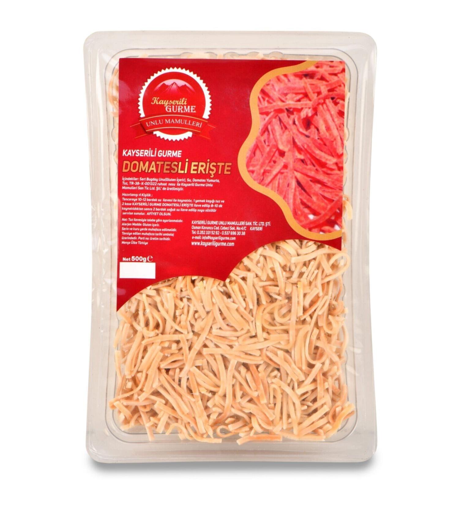 KAYSERI GURME Tomato Noodles (500 GR)