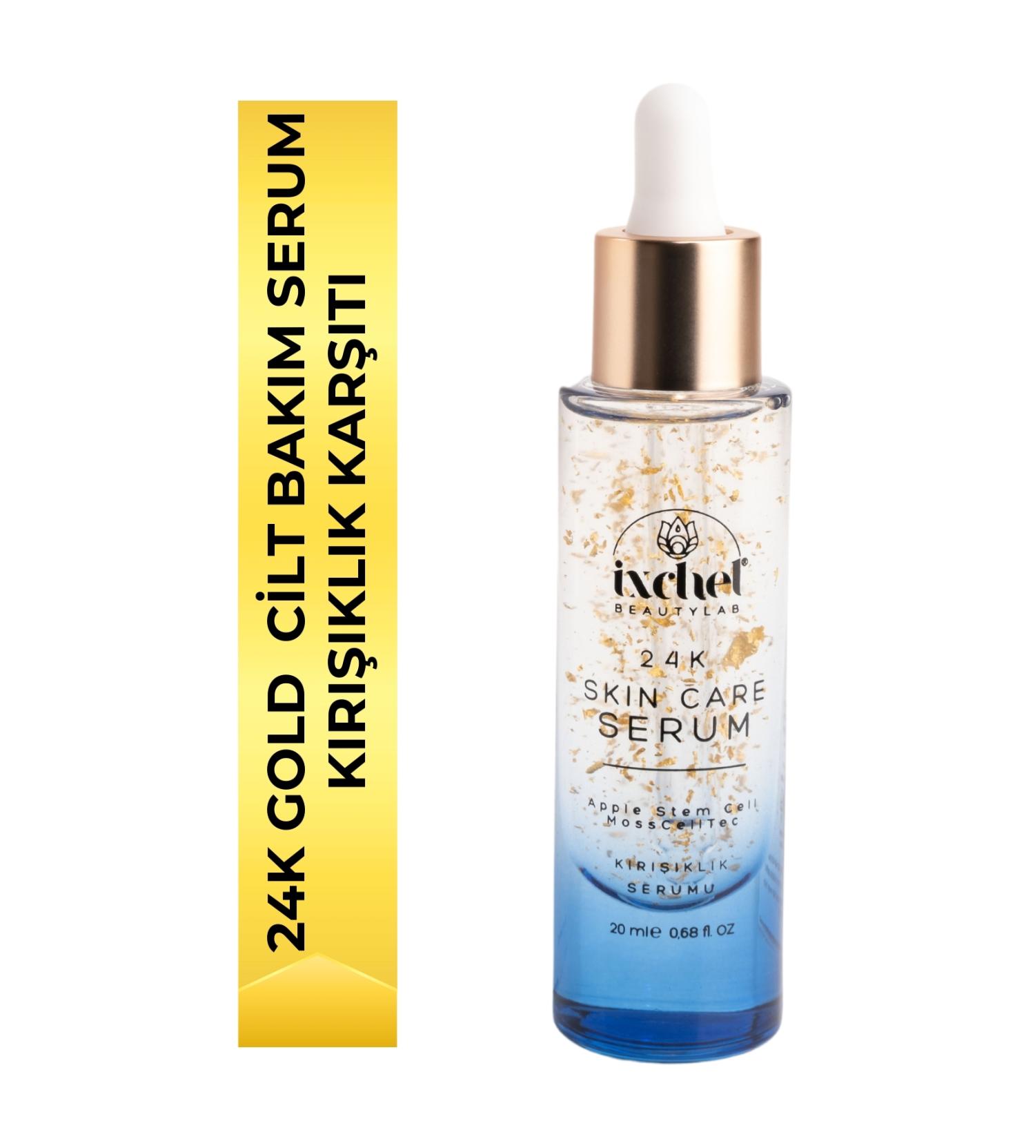 Ixchel Beautylab 24k Gold Particle Anti-Wrinkle Skin Care Serum - Buy Online on GoSupps.com