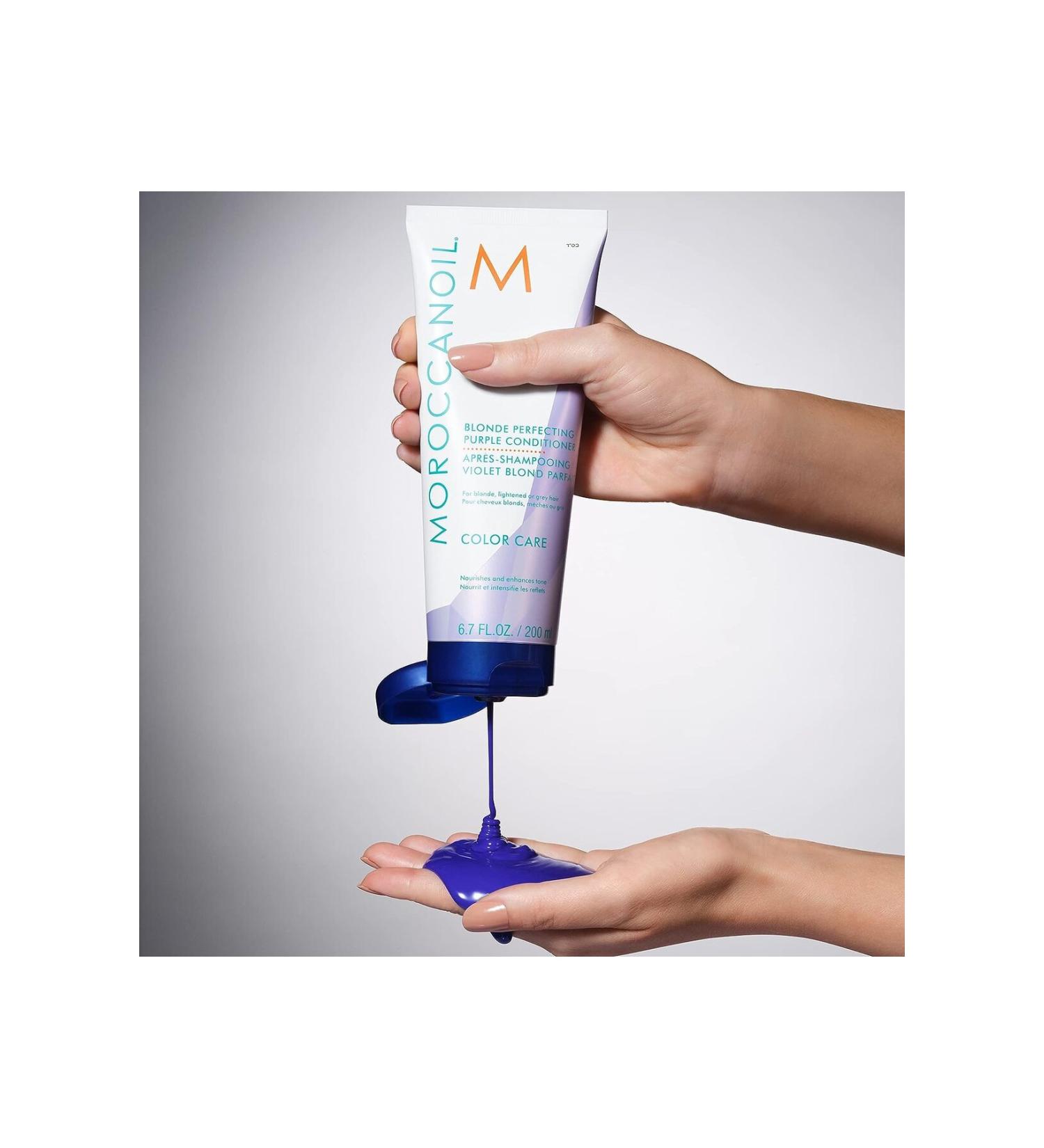 Moroccanoil Blonde Perfecting Purple Conditioner-Color Protecting Purple Cream 200ml SED6464331316333626633