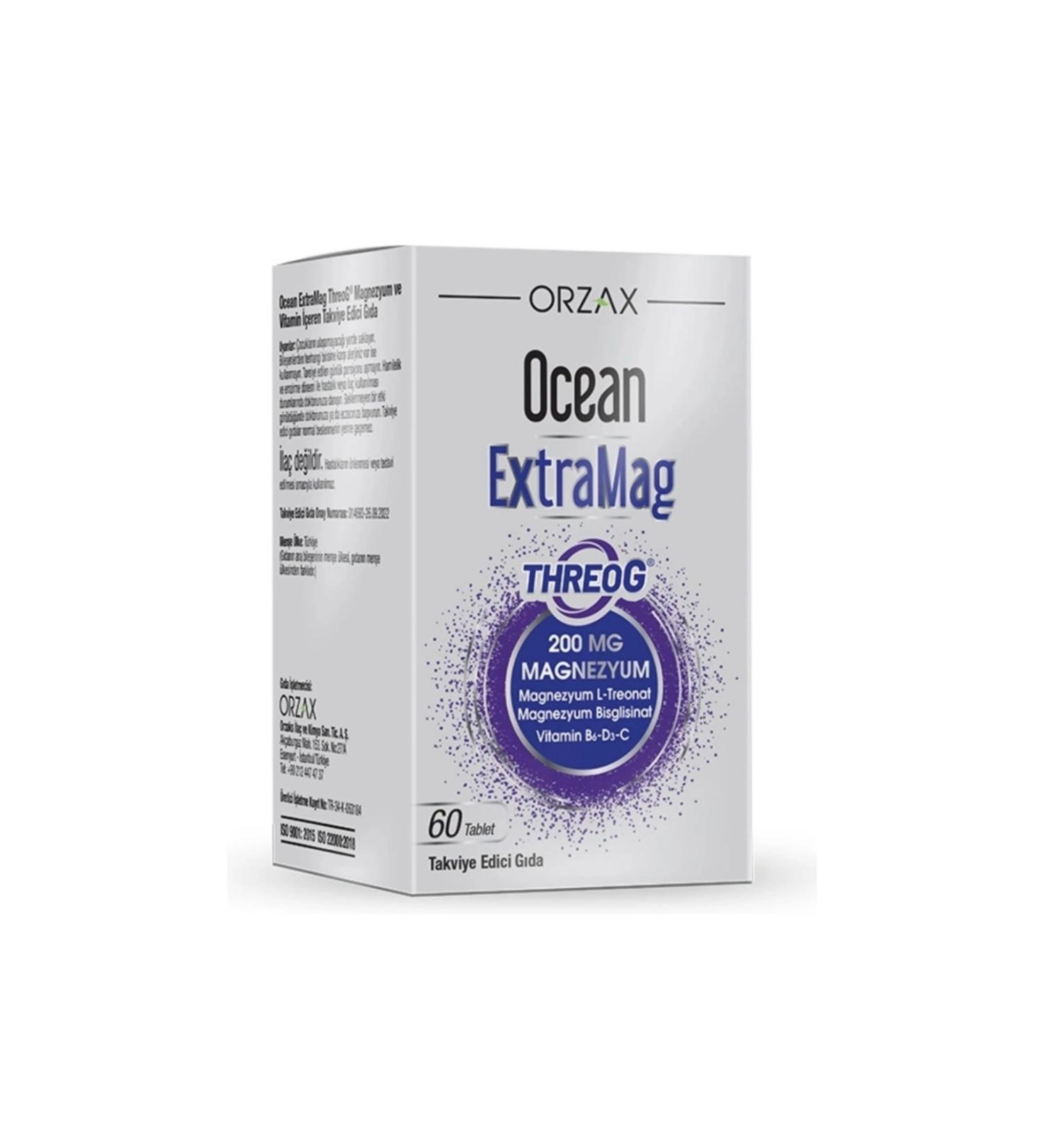 Ocean Extramag Threog 200 mg Tablet 60's