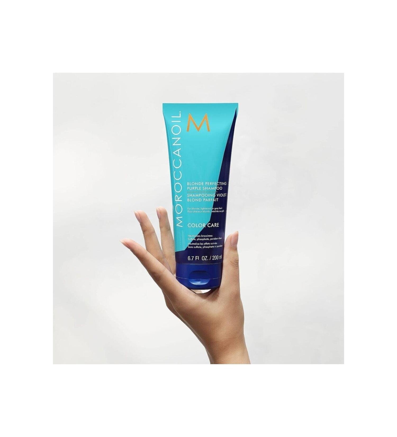 Moroccanoil Beauty Bar-Moroccanoil Color Care Silver-Purple Shampoo for Blonde and Gray Hair 200ml/6.7 FL.OZ