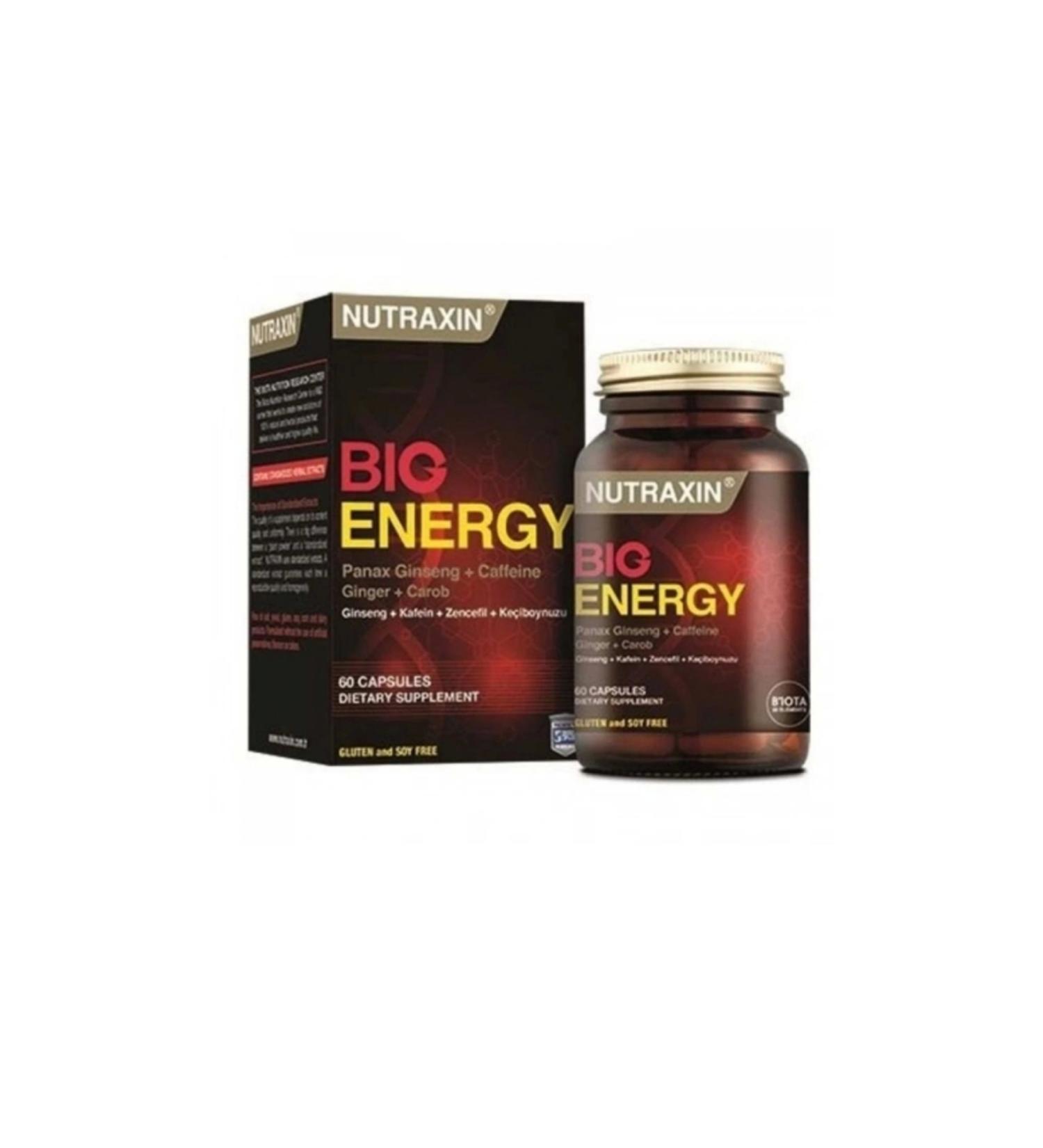 Nutraxin Big Energy 60 Capsules