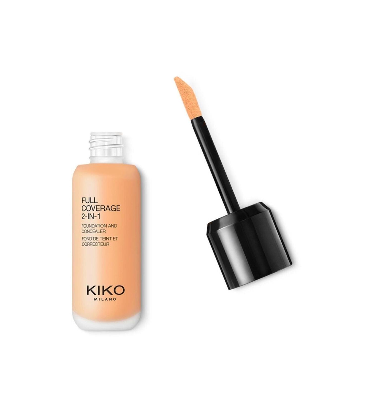 KIKO FOUNDATION & CONCEALER - FULL COVERAGE 2-IN-1 Foundation & CONCEALER NEUTRAL GOLD 95 DMBA153