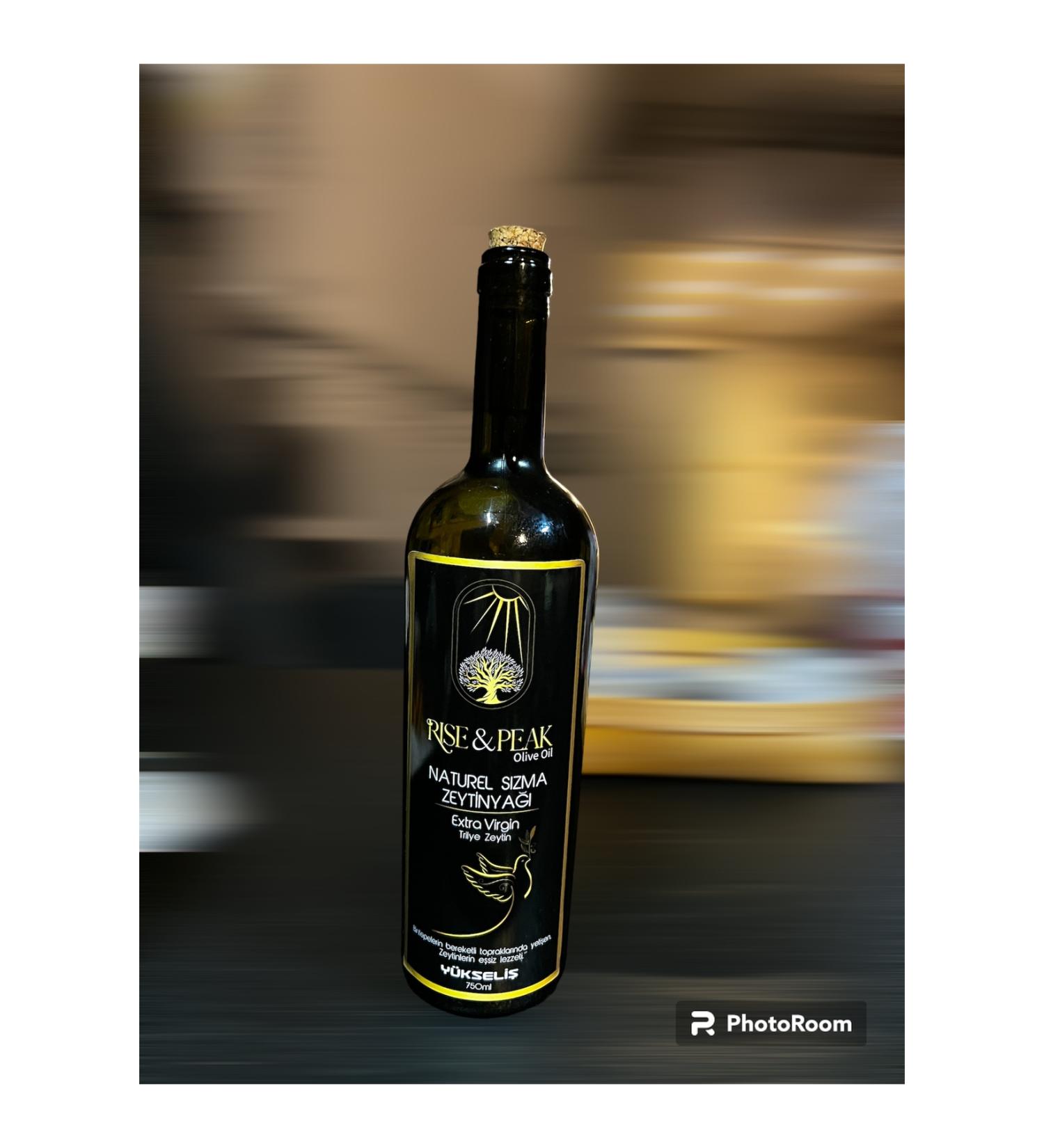 riseandpeakolives 700 ml Glass Bottle