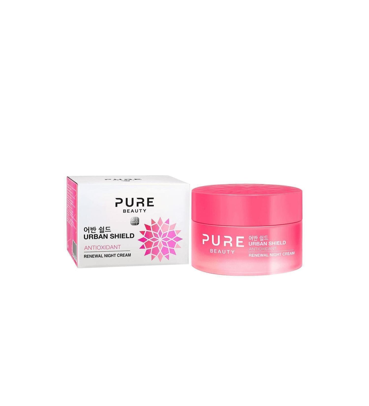 PURE BEAUTY PROTECTIVE AND REVITALIZING NIGHT CARE CREAM FROM ENVIRONMENTAL FACTORS 50ML DMBA229