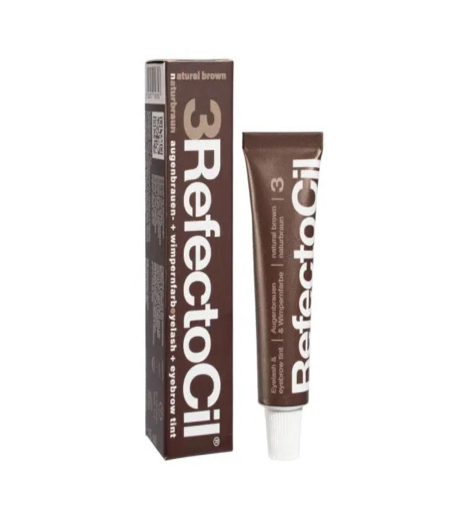 Refectocil No. 3 Dark Brown Eyebrow Dye with New Packaging - Buy Online on GoSupps.com