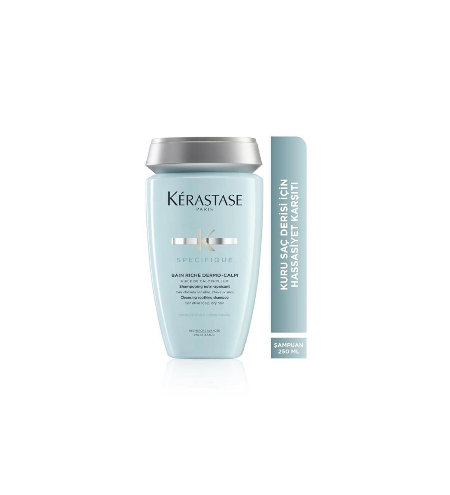 Kerastase Specifique Bain Riche Dermo Calm Soothing Nourishing Shampoo for Sensitive Scalps 250ml SED46464