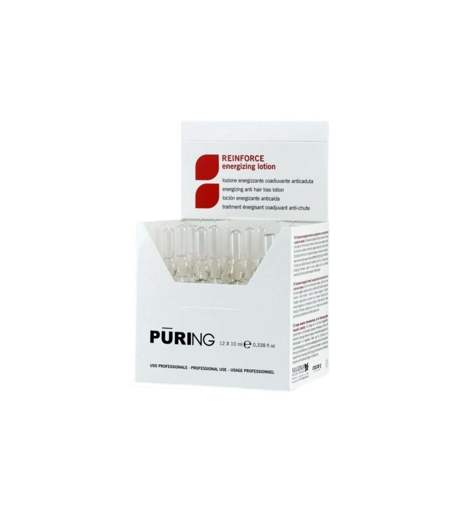 PURING Reinforce Energizing Lotion Lifeless Hair Lotion 12x10ml