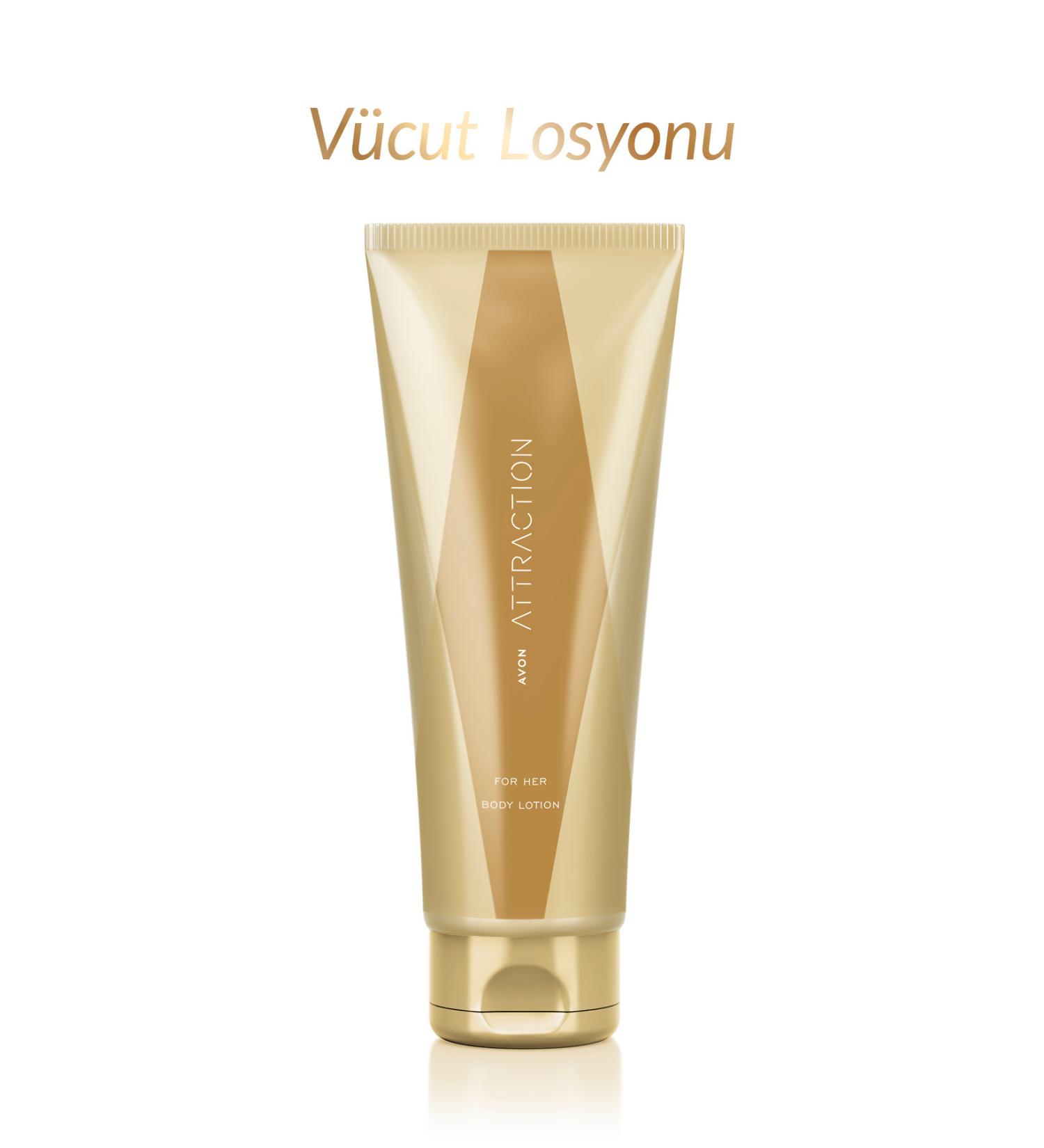 Avon Attraction Women's Body Lotion 125 Ml. - Buy Online on GoSupps.com