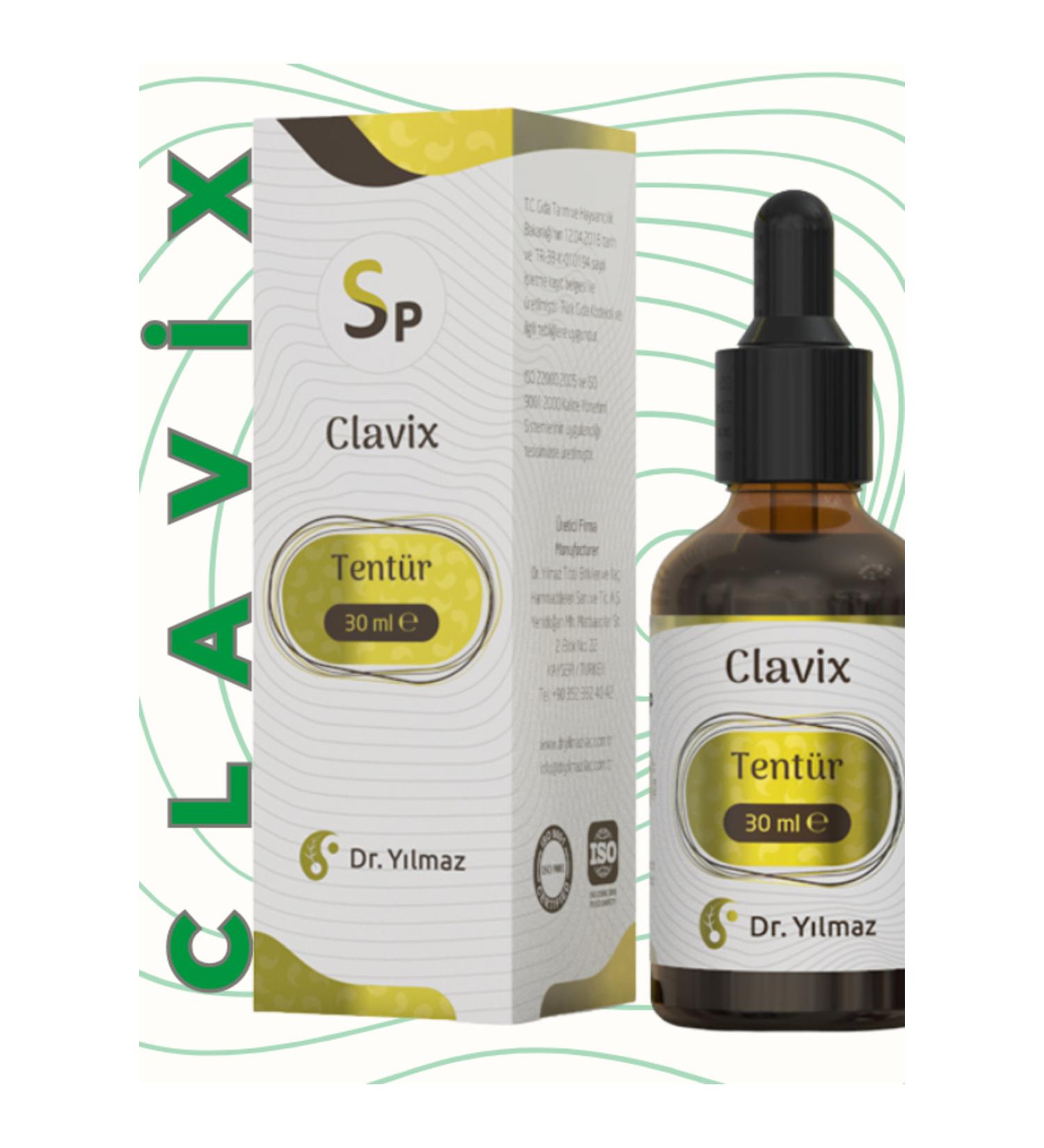 Dr. Yilmaz Clavix Tincture Matcha herb lion's tail marjoram thyme may chamomile