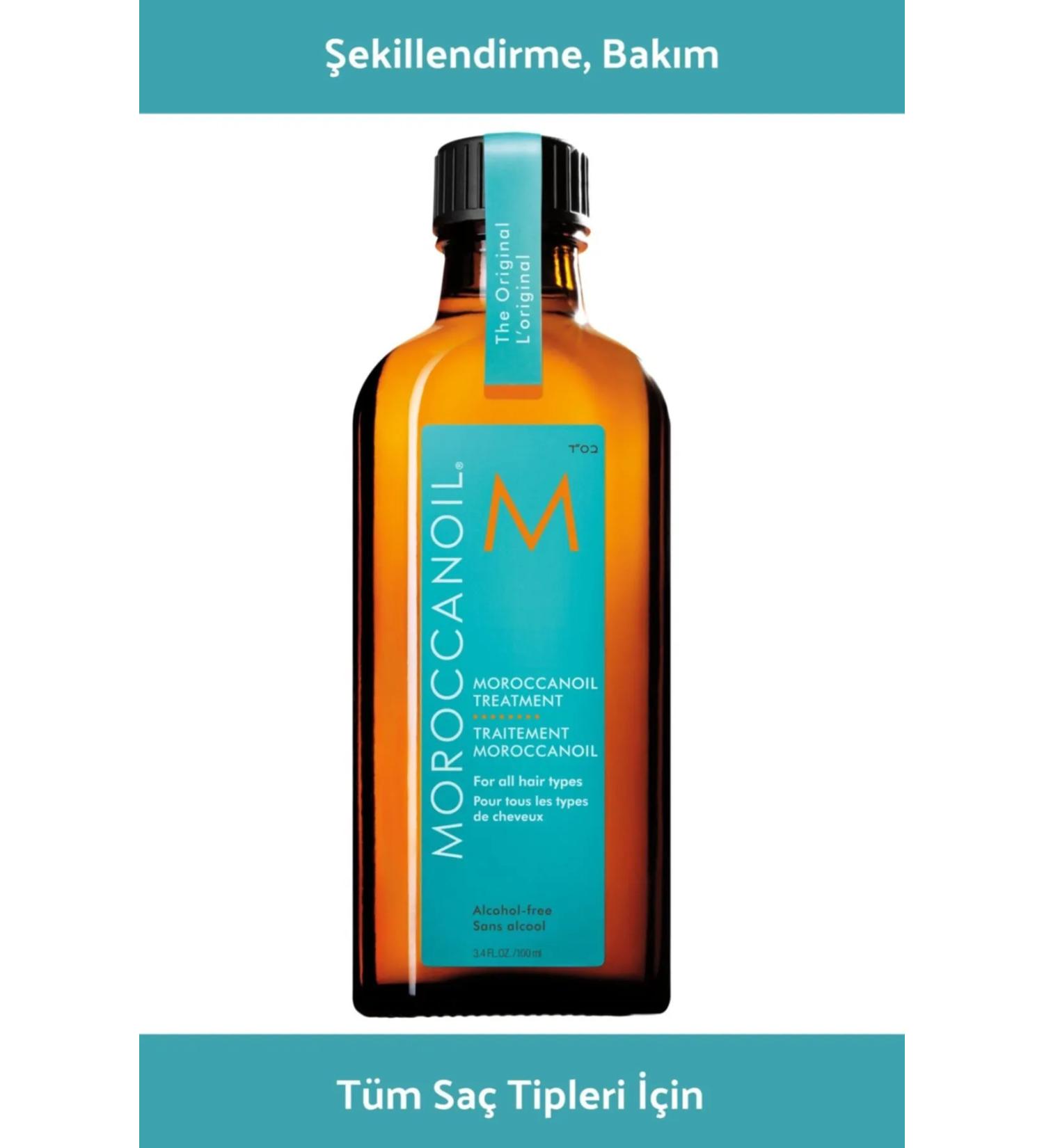 Moroccanoil Treatment Shine Hair Care Oil 100 ml for daily use TRUSTYMCO25