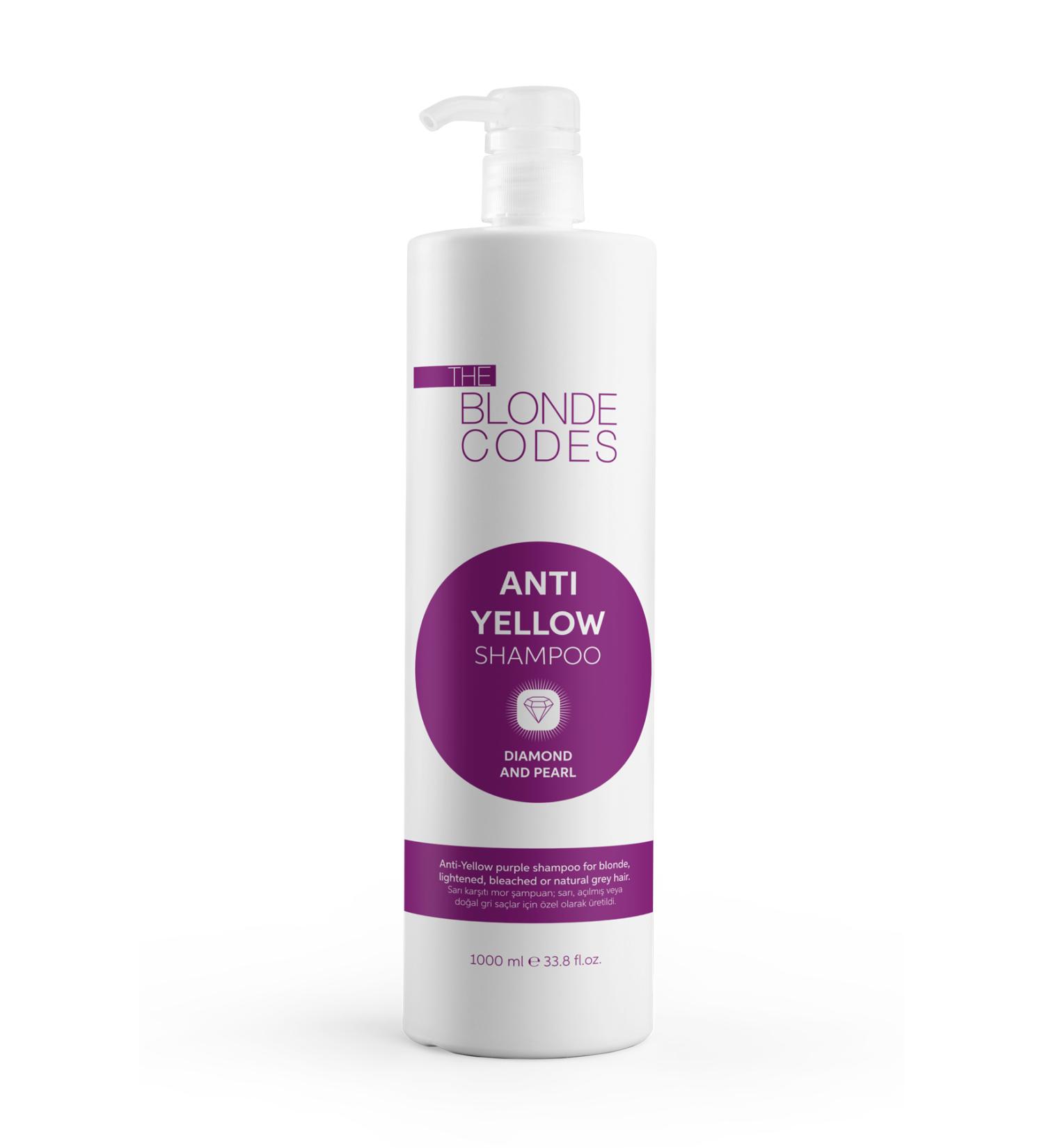 The Blonde Codes THE BLONDE COLOR SILVER SHAMPOO 1000 ML KEYON273