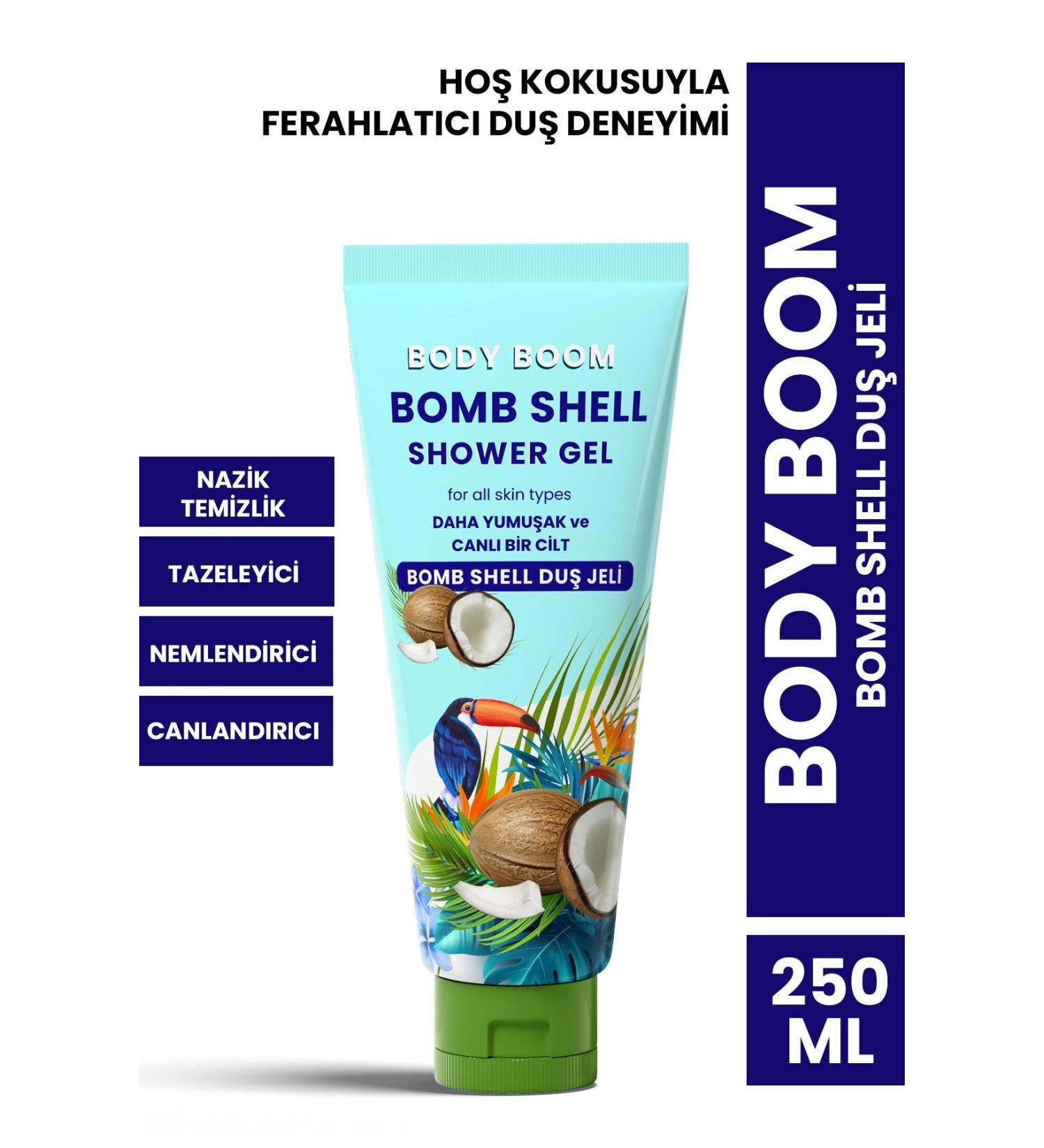 PROCSIN Bomb Shell Shower Gel 250 ml - Buy Online on GoSupps.com