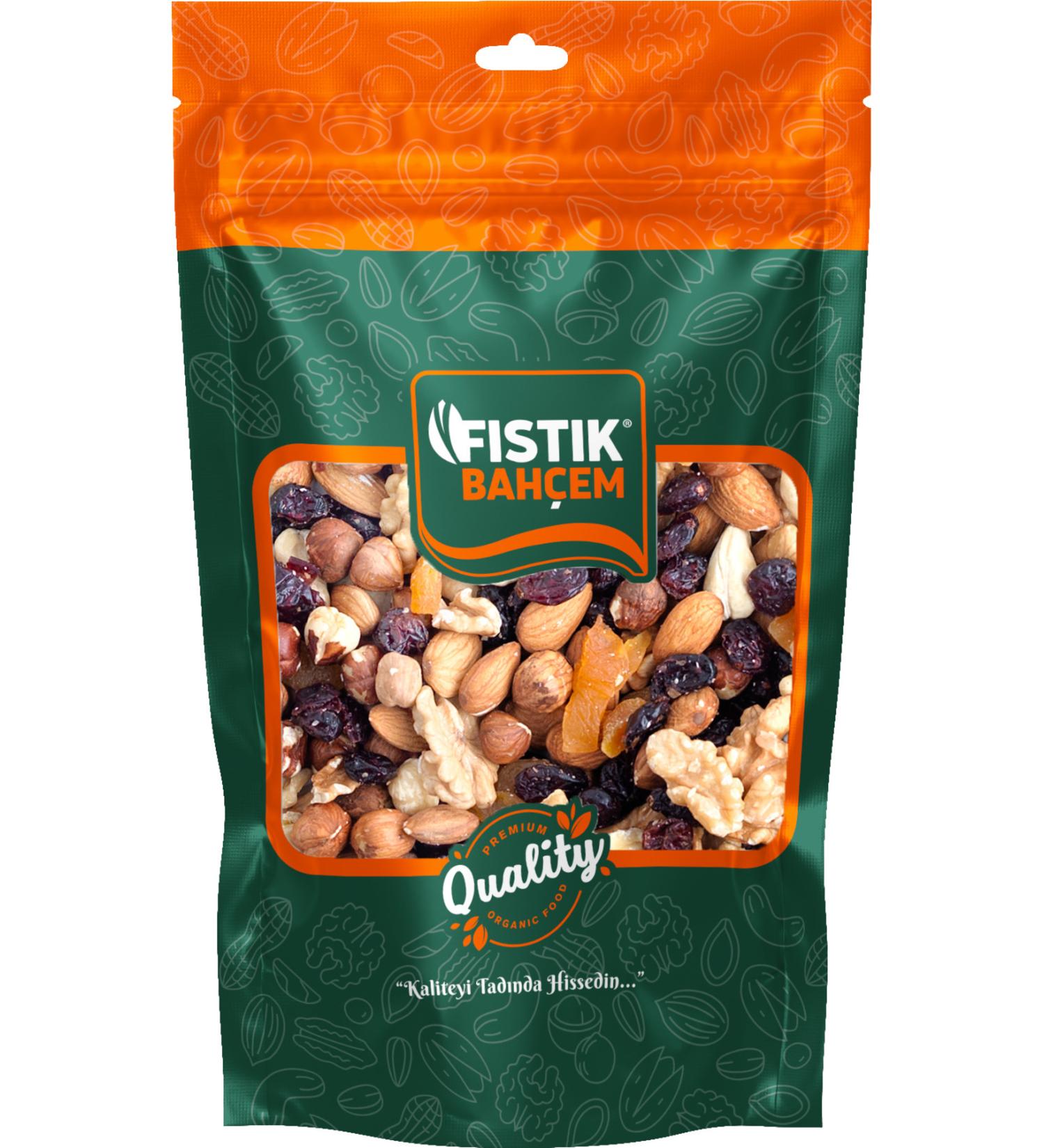 PISTACHIOS GARDEN Mixed Nuts Atom Raw 500 Gr