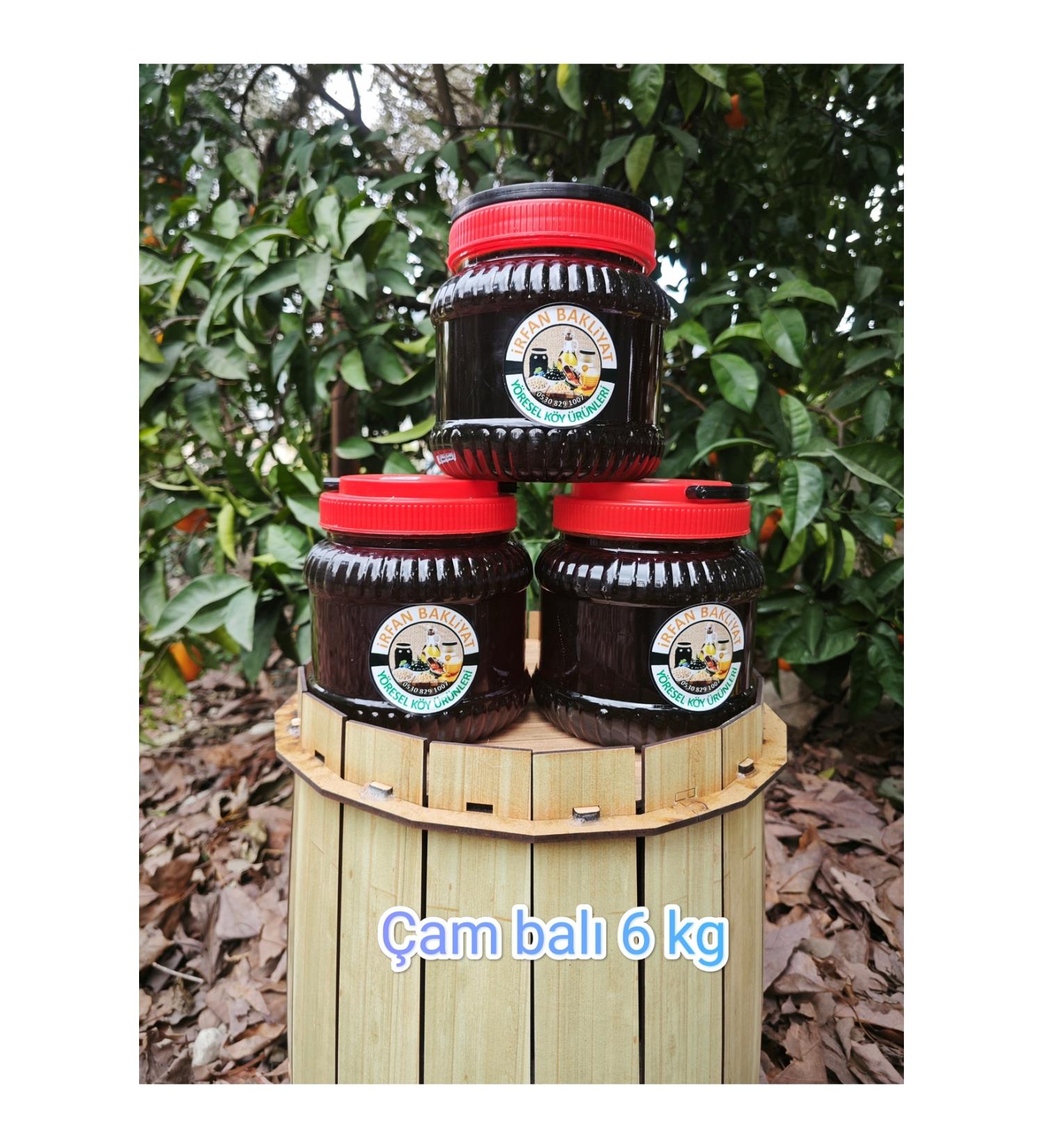 irfan bakliyat Pure Pine Honey 6 Kg Net No Additives - Buy Online on GoSupps.com