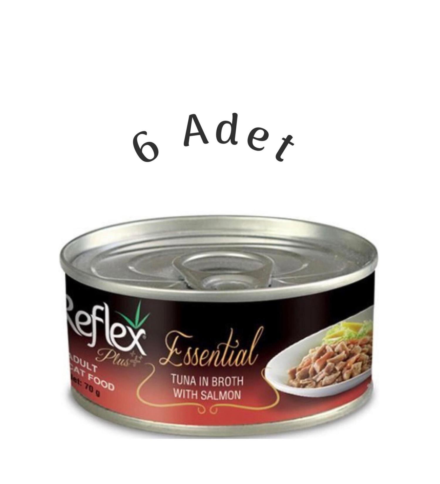 Reflex Plus Essential Tuna Salmon Cat Canned Food (6 pieces)