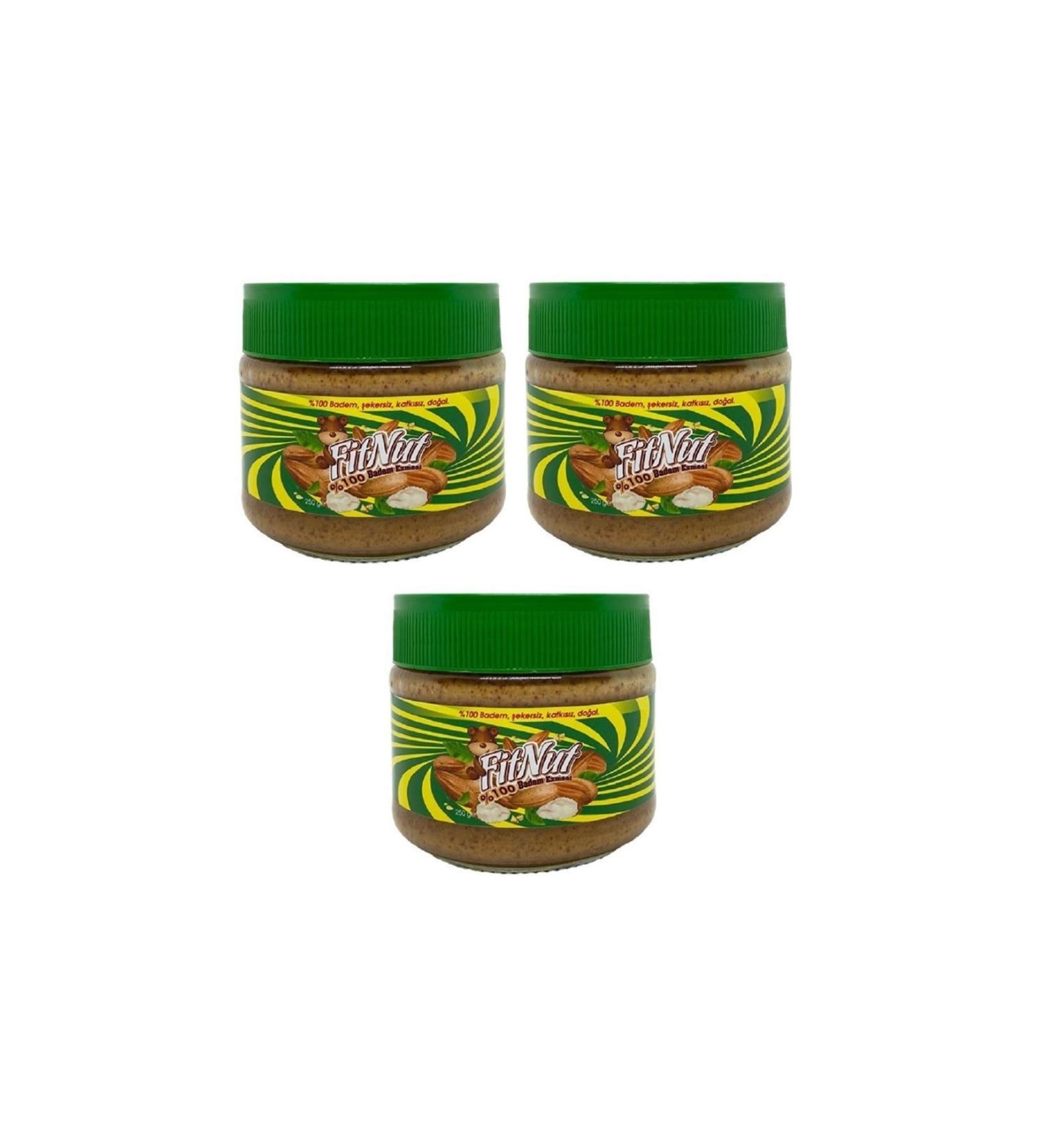 FitNut Almond Paste 255 gr X 3 Pieces