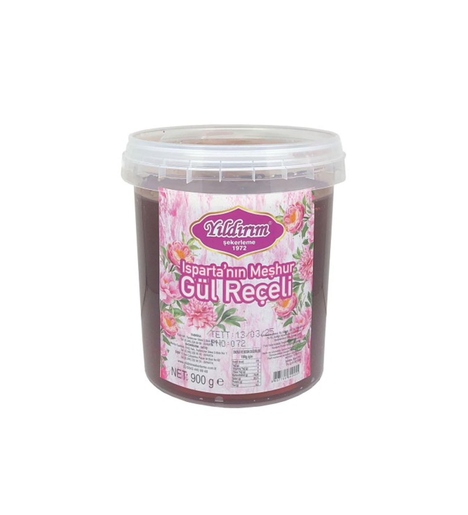 Y ld r m ekerleme 900 gr. Bucket Rose Jam