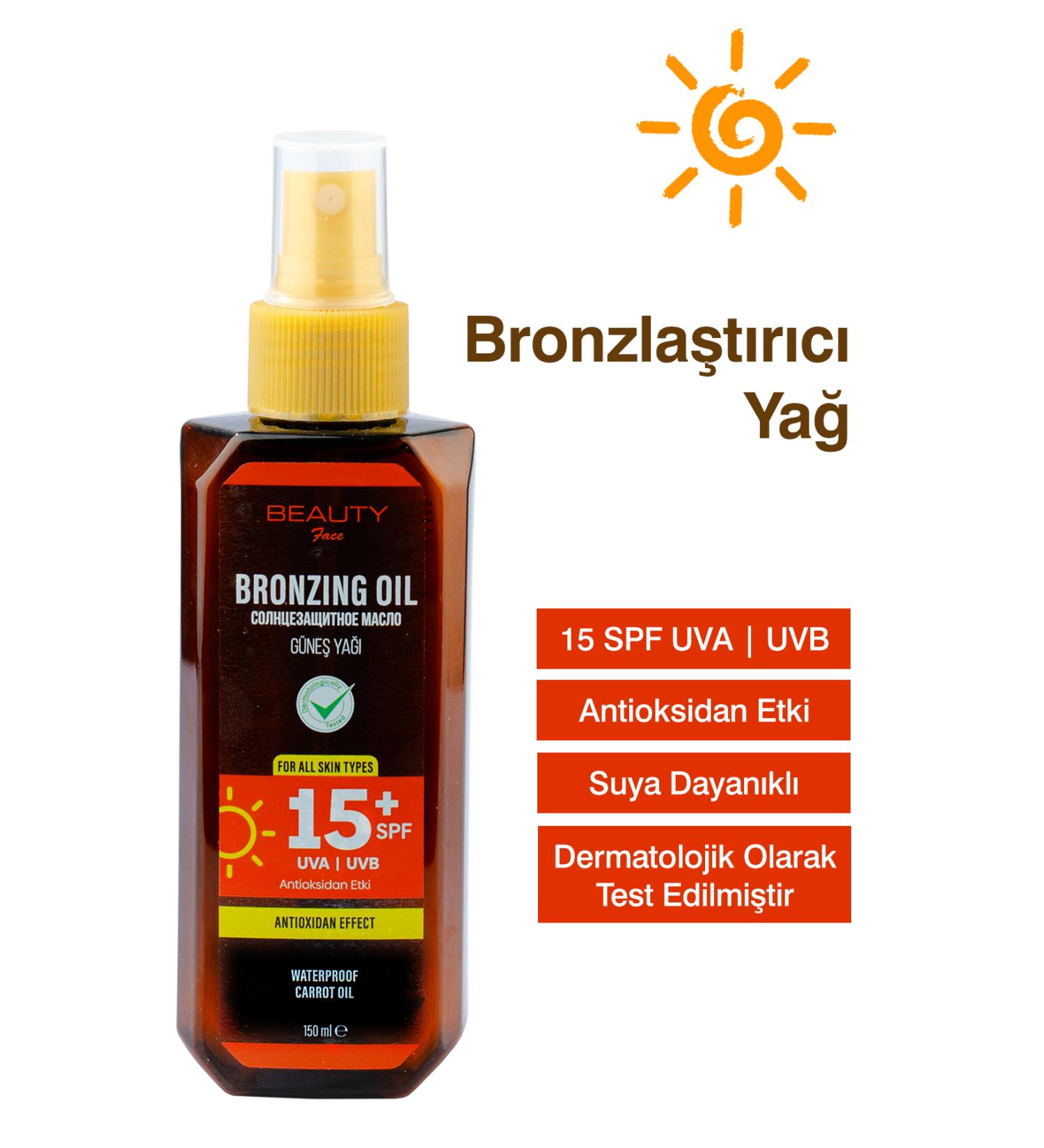 Beauty Face 15 SPF Sun Oil - 150 ml