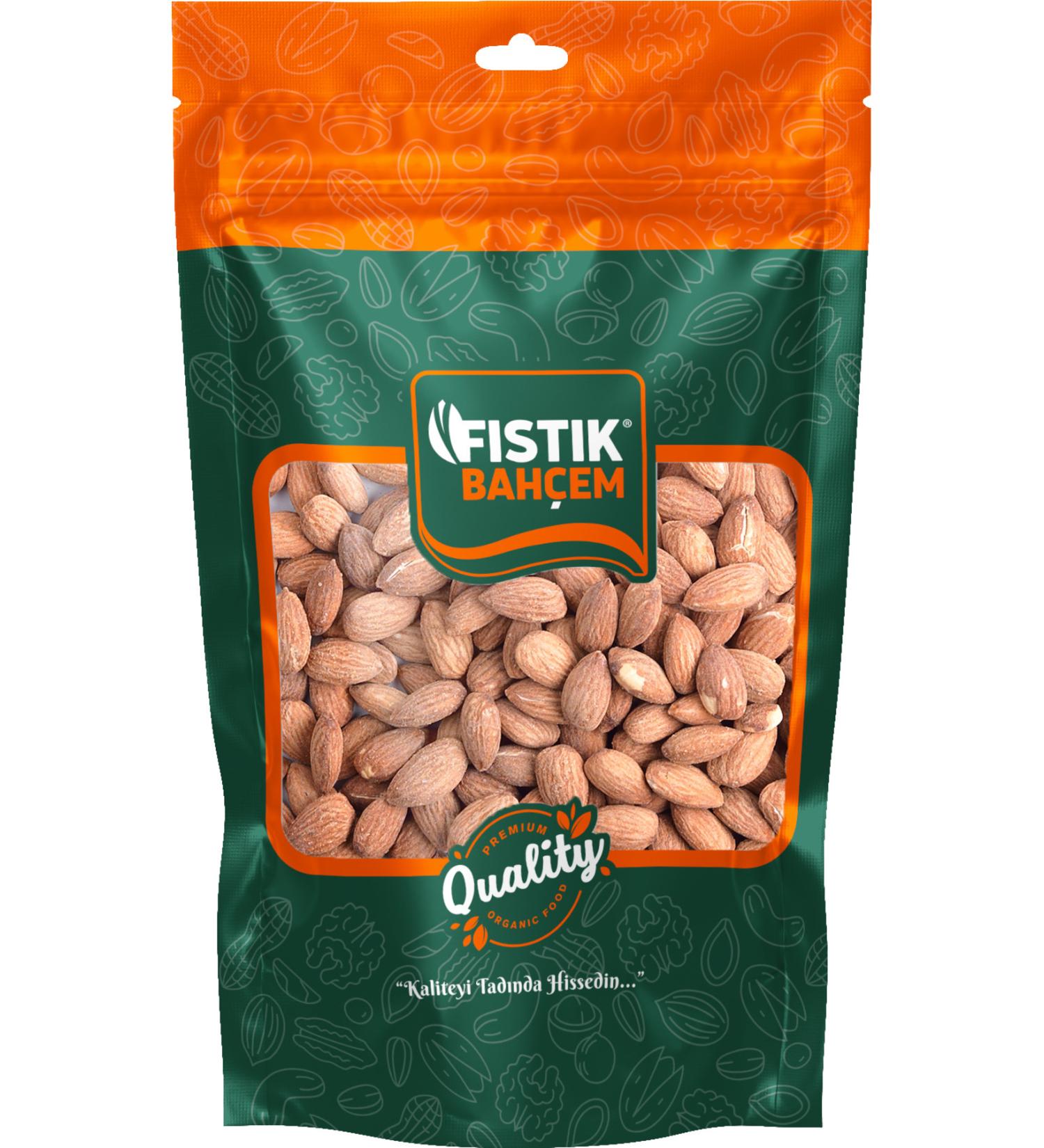PISTACHIOS BAH EM Almond Kernels Salted Roasted Imported 500 Gr