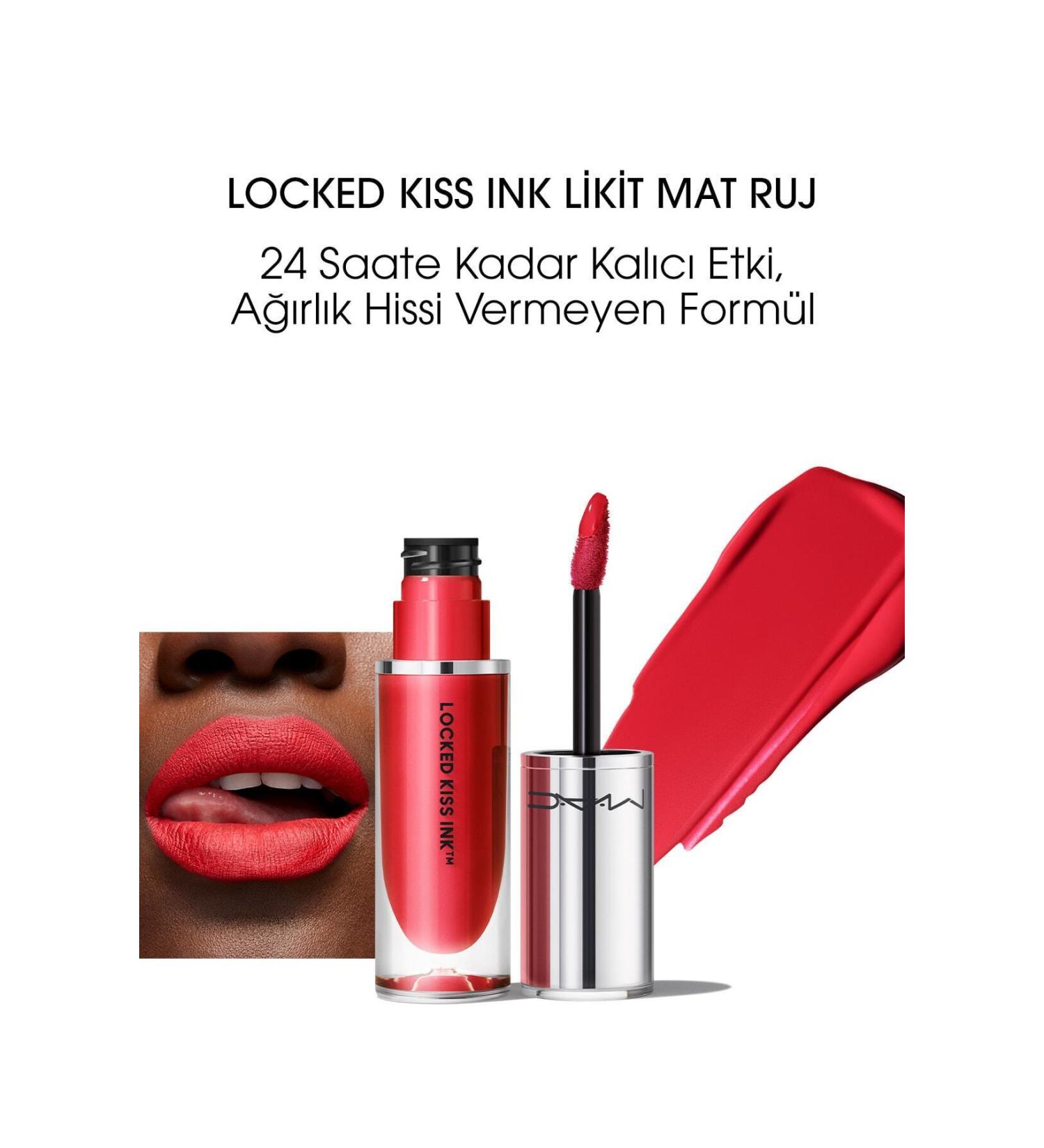 Mac LOCKED K SS INK 24HR L QU D MATTE L PST CK - RUBY TRUE - 4ML KEYON223