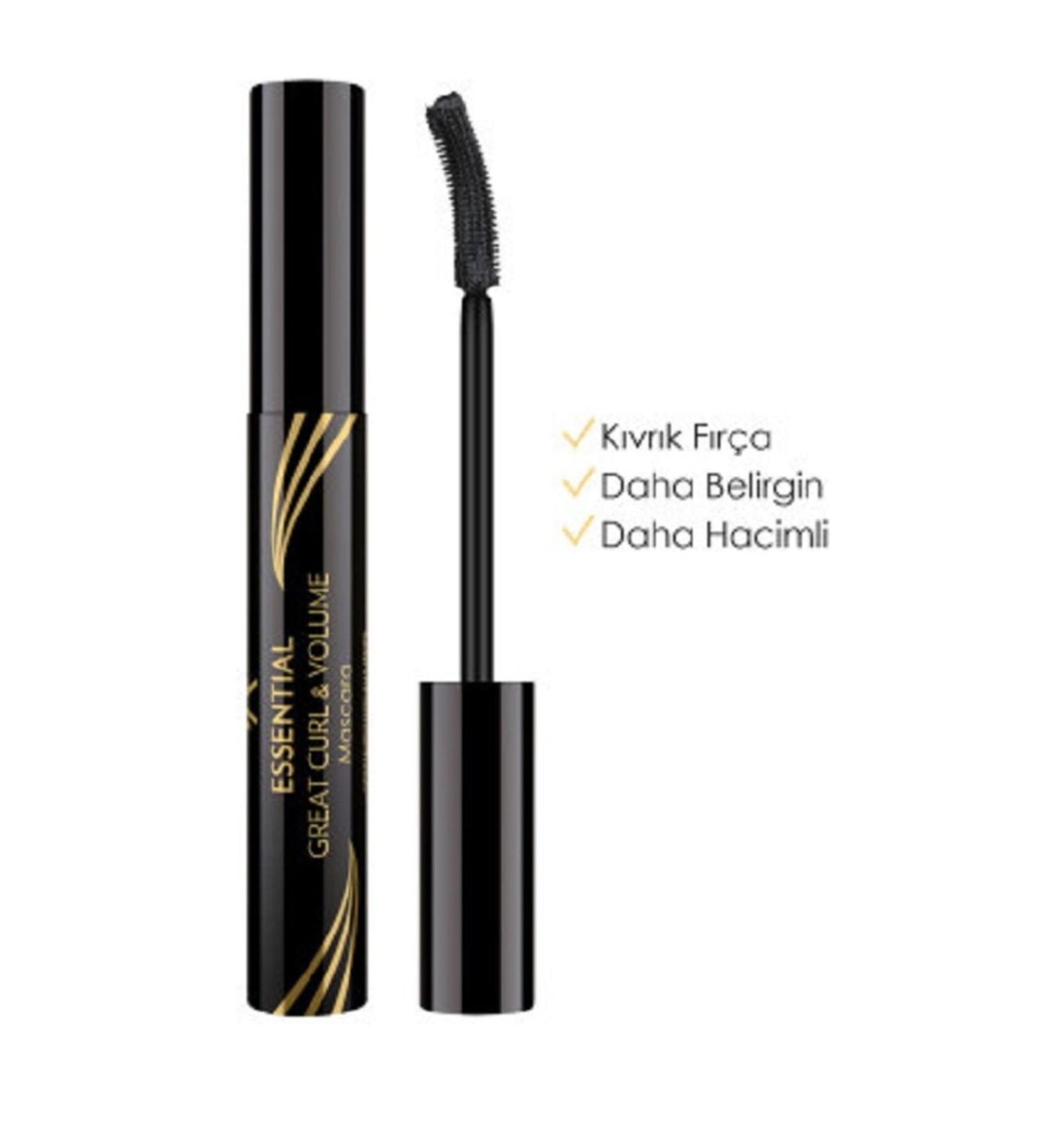 Golden Rose Golden Rose Black Curl & Volume Mascara - Essential Great Curl & Volume Mascara X2 Pieces